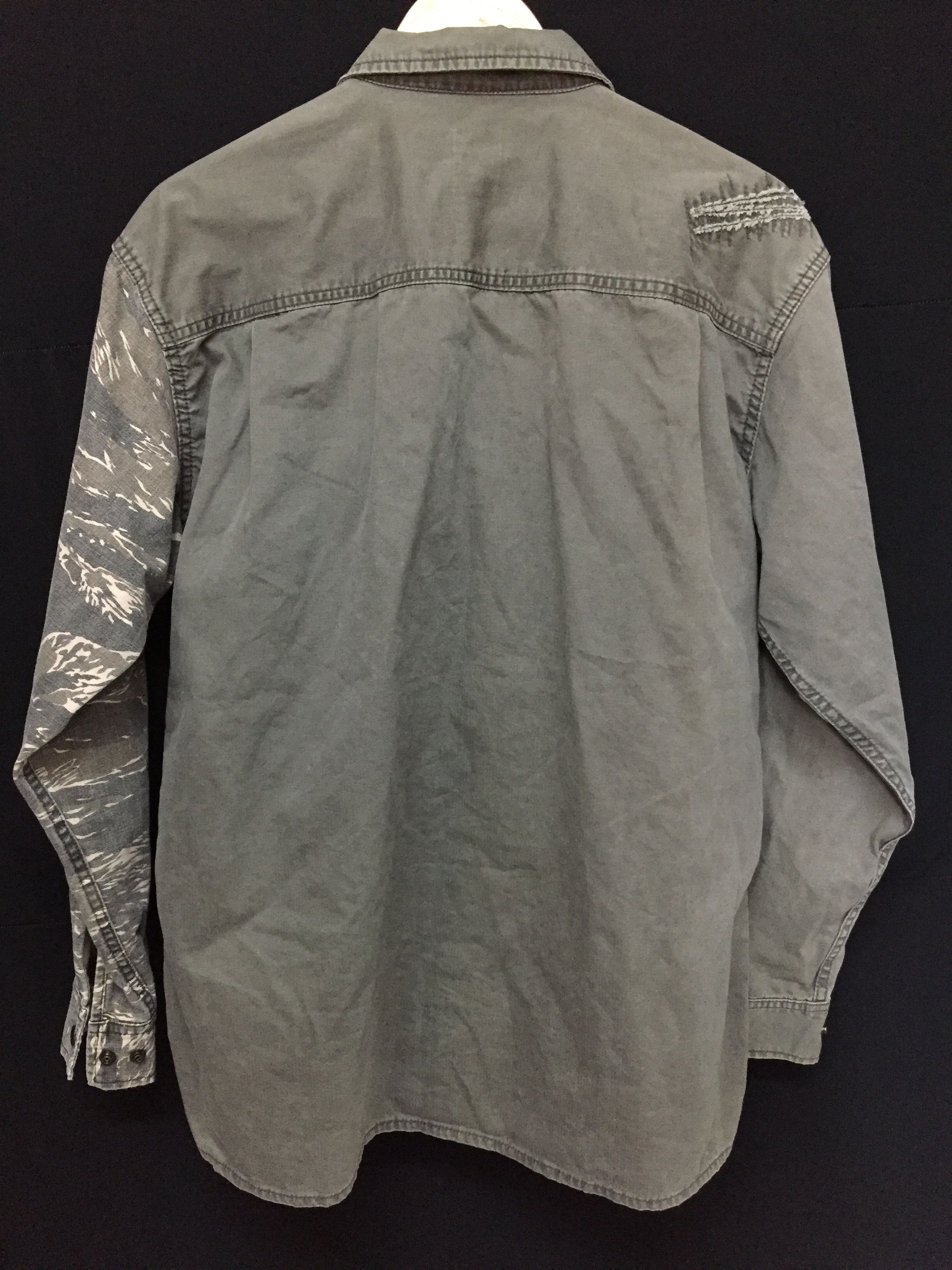 Vandalize Cargo hybrid herringbone military jacket undercover Size US L / EU 52-54 / 3 - 13 Thumbnail
