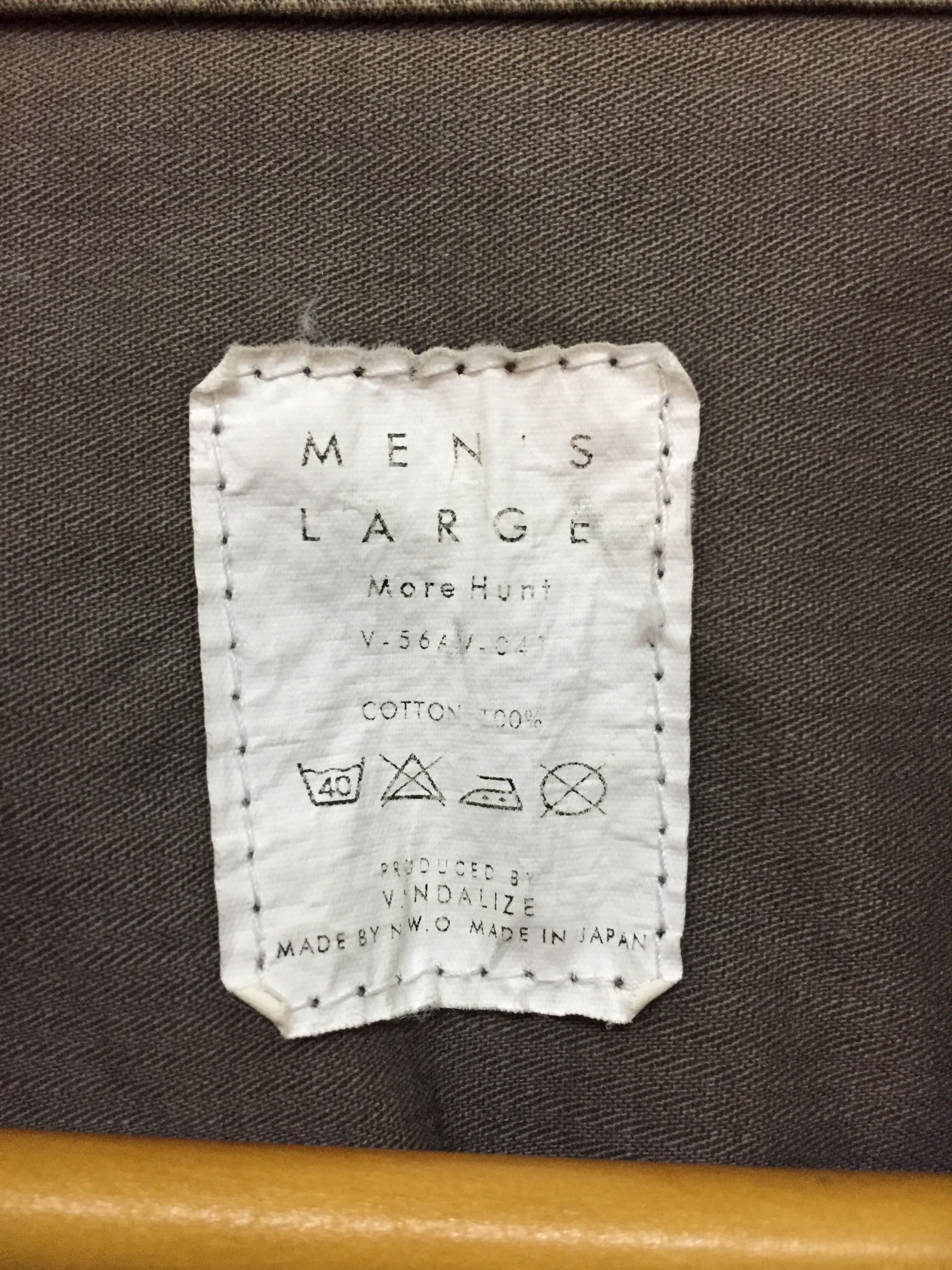 Vandalize Cargo hybrid herringbone military jacket undercover Size US L / EU 52-54 / 3 - 15 Thumbnail