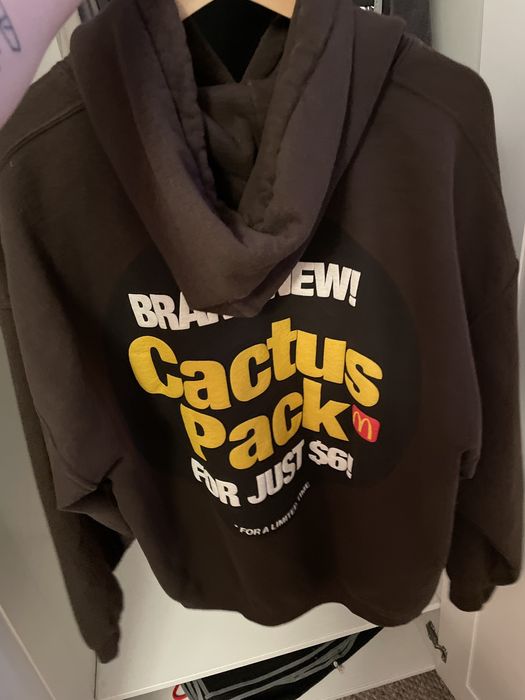 Cactus pack sticker discount hoodie