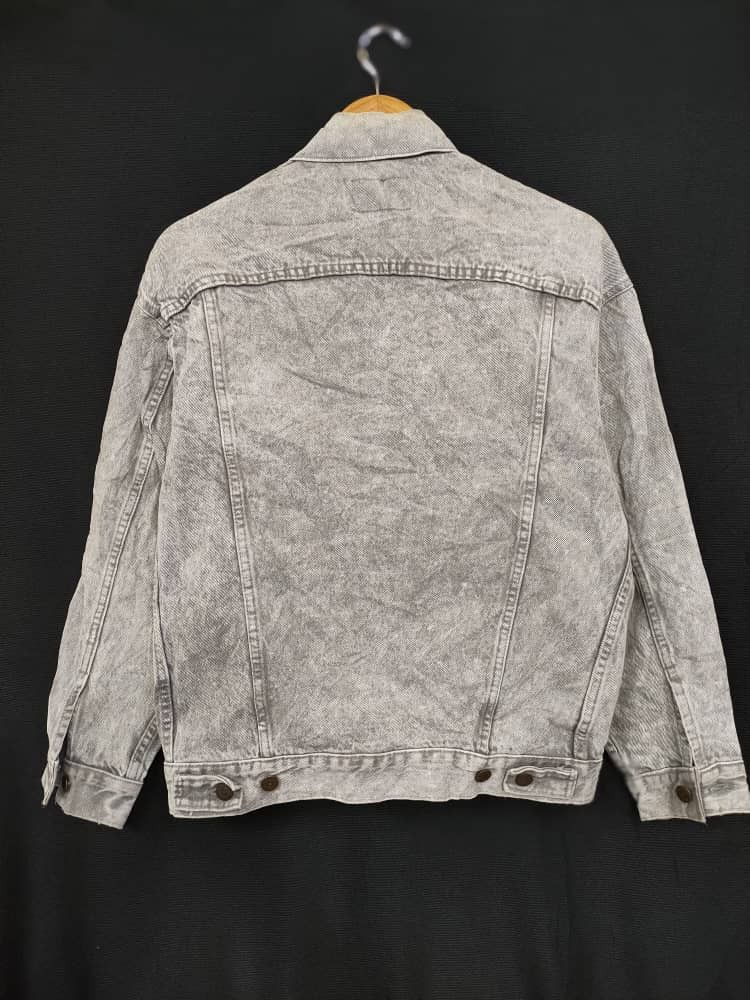 Levi's × Levi's Vintage Clothing × Vintage LEVIS VINTAGE WASHED INDIGO GREY TRUCKERS JACKET Size US S / EU 44-46 / 1 - 6 Thumbnail