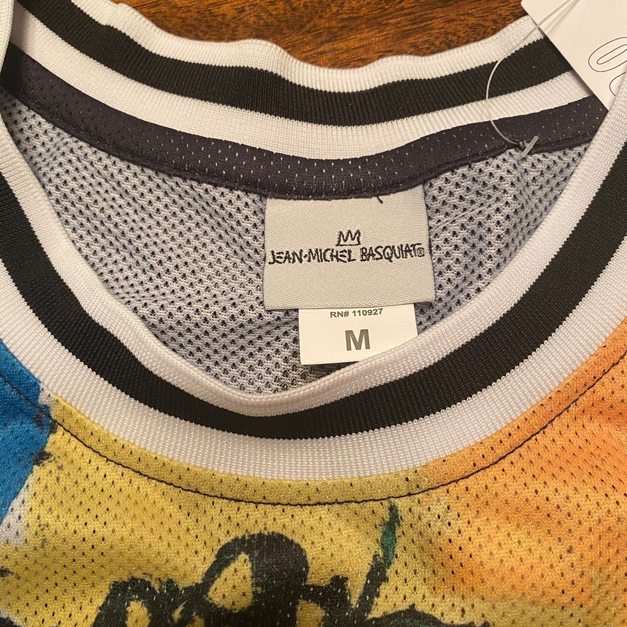 Jean-Michel Basquiat Brand NWT Basquiat All-over Print Jersey - Size Medium Size US M / EU 48-50 / 2 - 4 Thumbnail