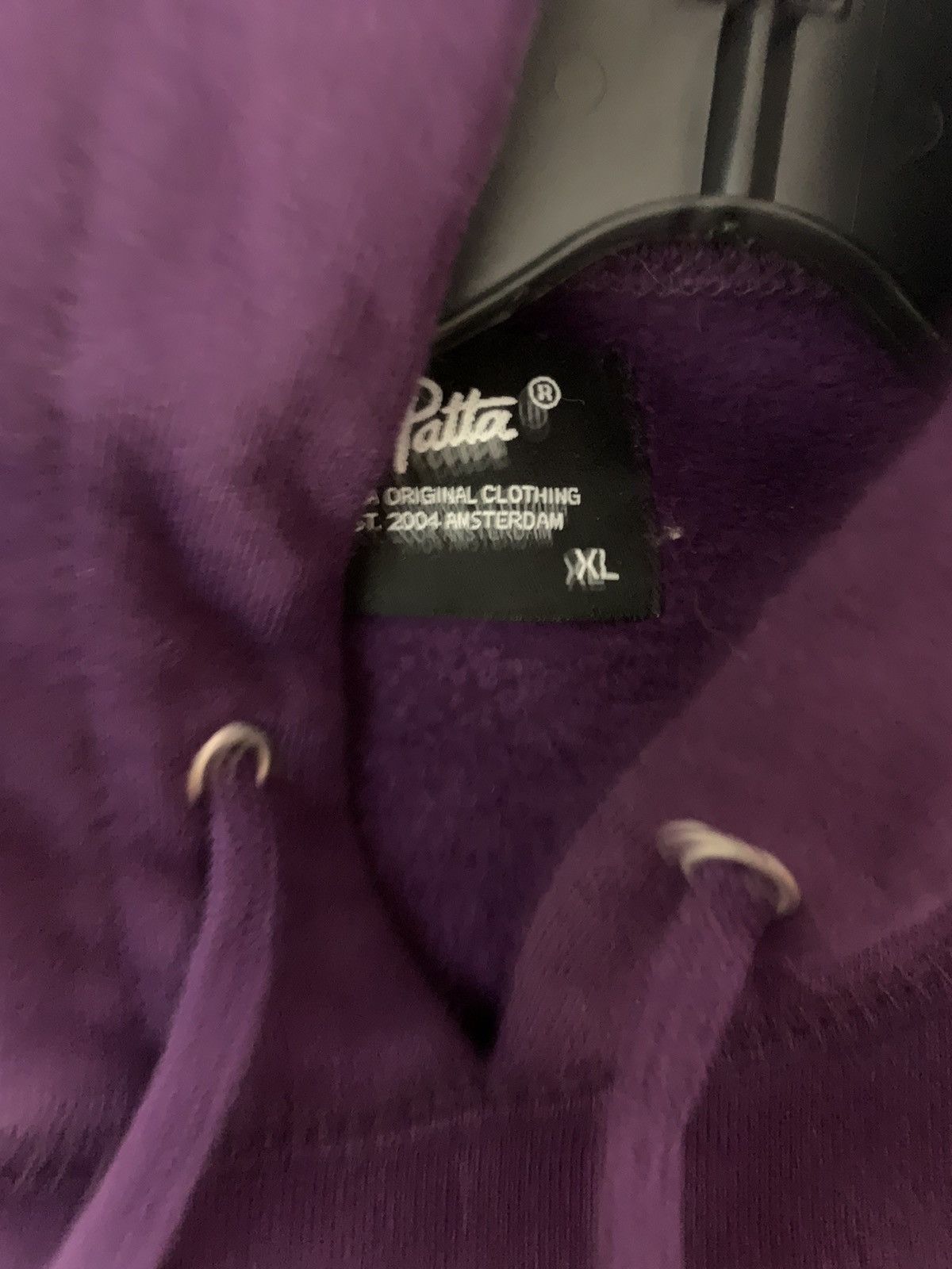 Patta Patta Basics Purple Hoodie XL Grailed