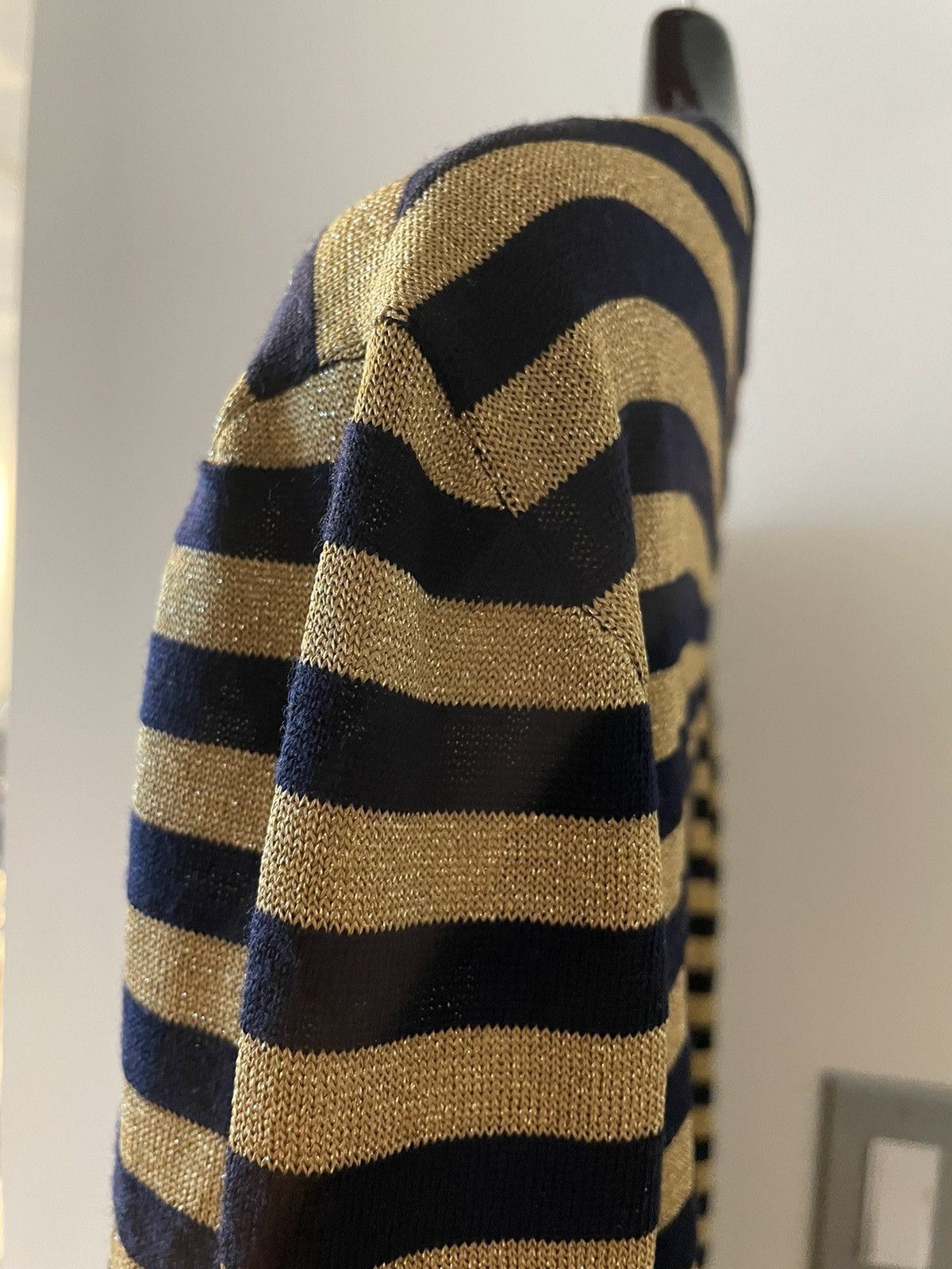 Hedi Slimane × Saint Laurent Paris × Yves Saint Laurent $1,350 Value Rare Super Runway Celebrity Stripe Shirt New Size US L / EU 52-54 / 3 - 15 Thumbnail