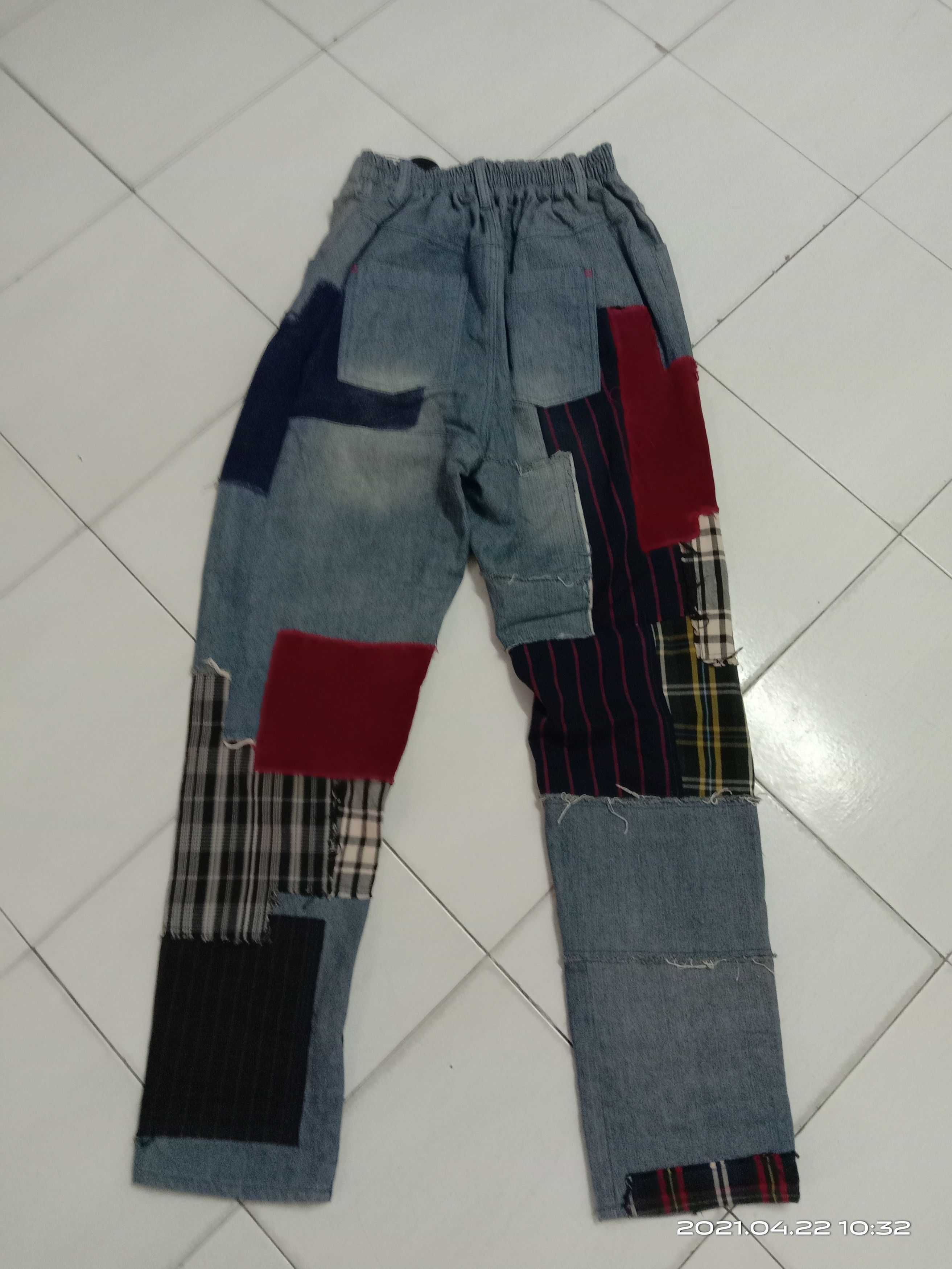 Japanese Brand Patchwork denim inspired KAPITAL yohji visvim Size US 32 / EU 48 - 2 Thumbnail