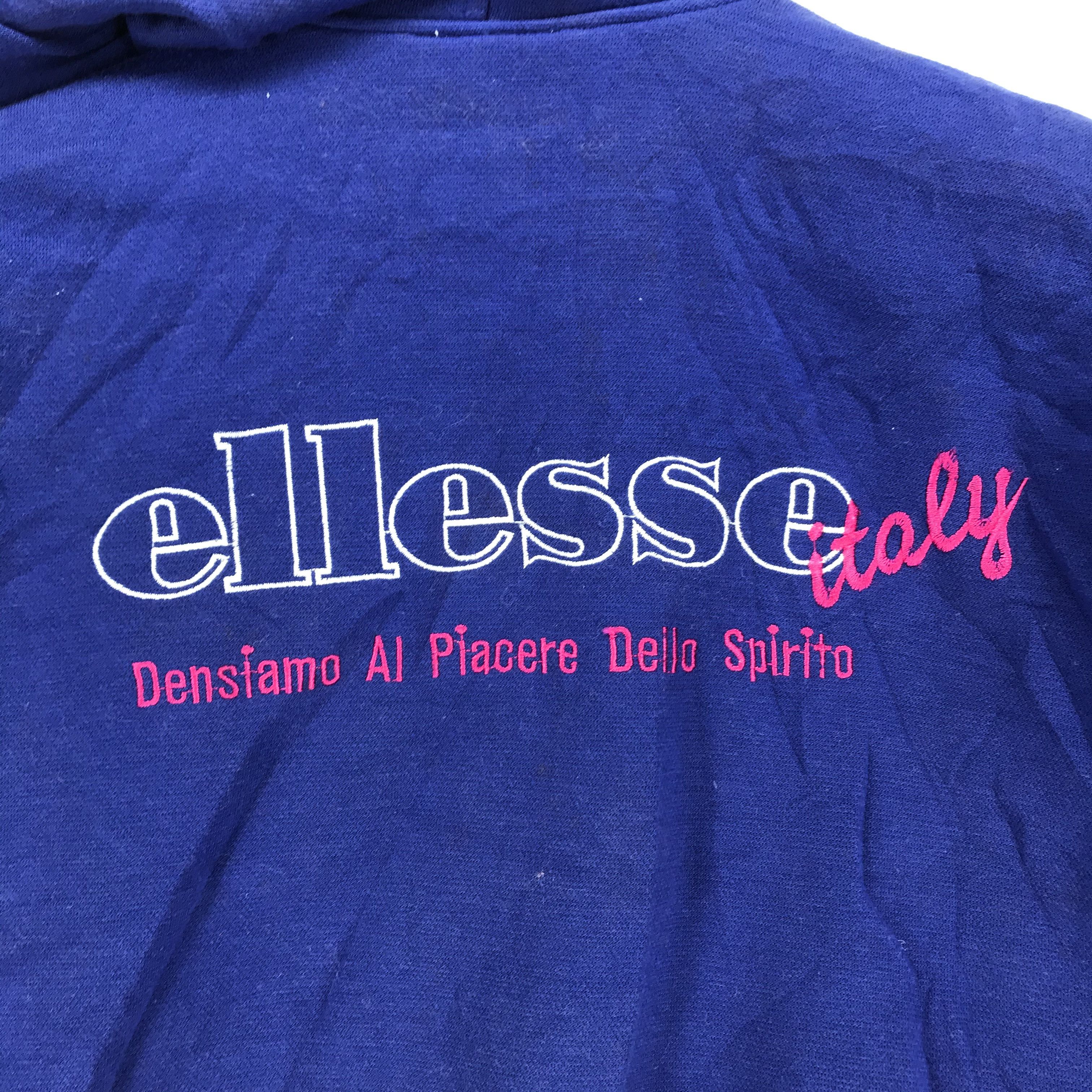 Ellesse Vintage Ellesse Embroidery Big Logo Zip Up Hoodie #2703-24 Size US S / EU 44-46 / 1 - 2 Thumbnail