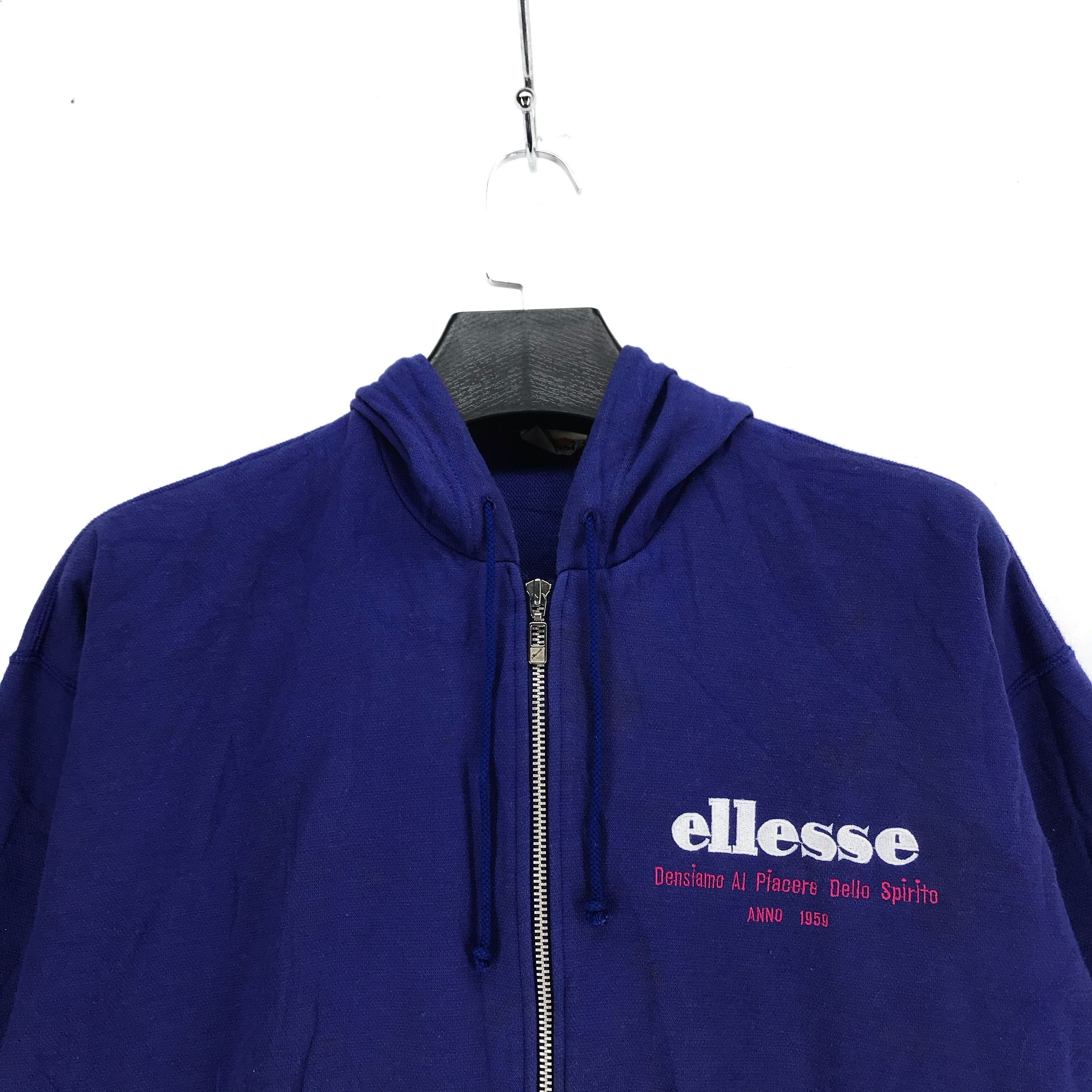 Ellesse Vintage Ellesse Embroidery Big Logo Zip Up Hoodie #2703-24 Size US S / EU 44-46 / 1 - 4 Thumbnail