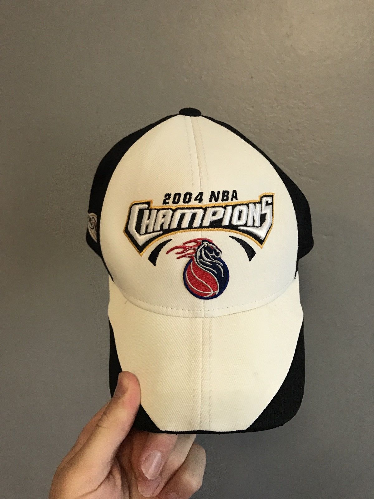 Vintage Detroit Pistons 2004 NBA Champions Hat Grailed