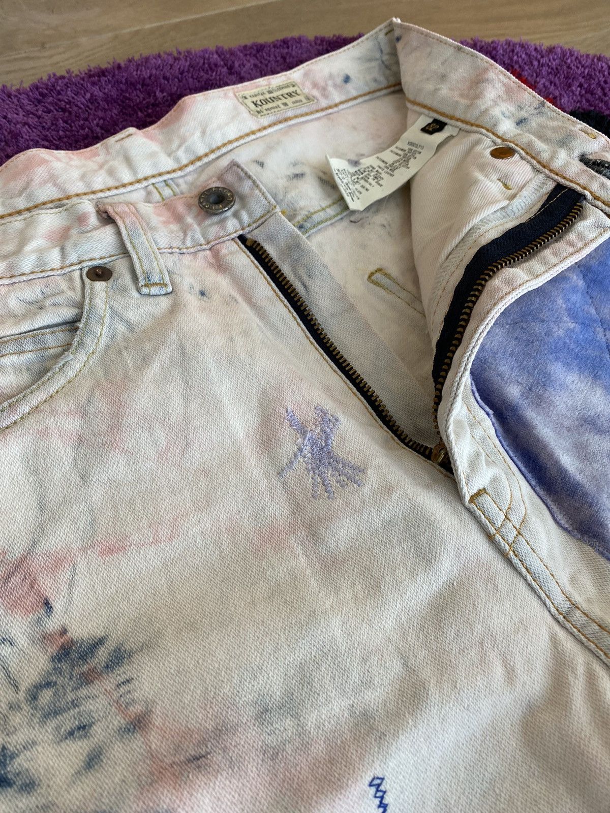 Japanese Brand × Kapital × Kapital Kountry 12Oz Denim 5P Okabilly Gypsy (Ashbury Dyed) Size US 32 / EU 48 - 3 Thumbnail