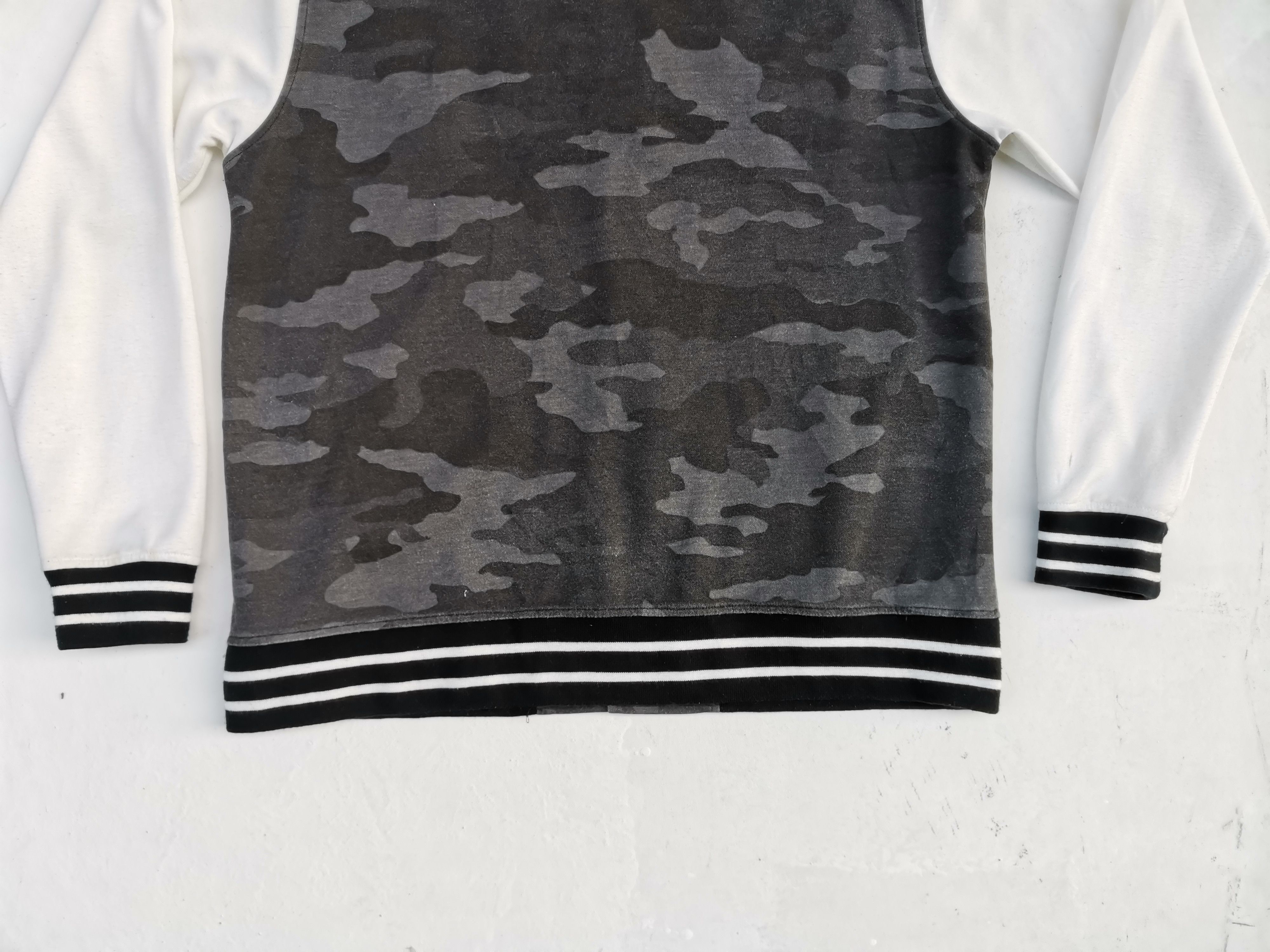 Other Rare!!! Army S.A.F.F Big Logo Hoodie Varsity Jacket Size US M / EU 48-50 / 2 - 2 Thumbnail
