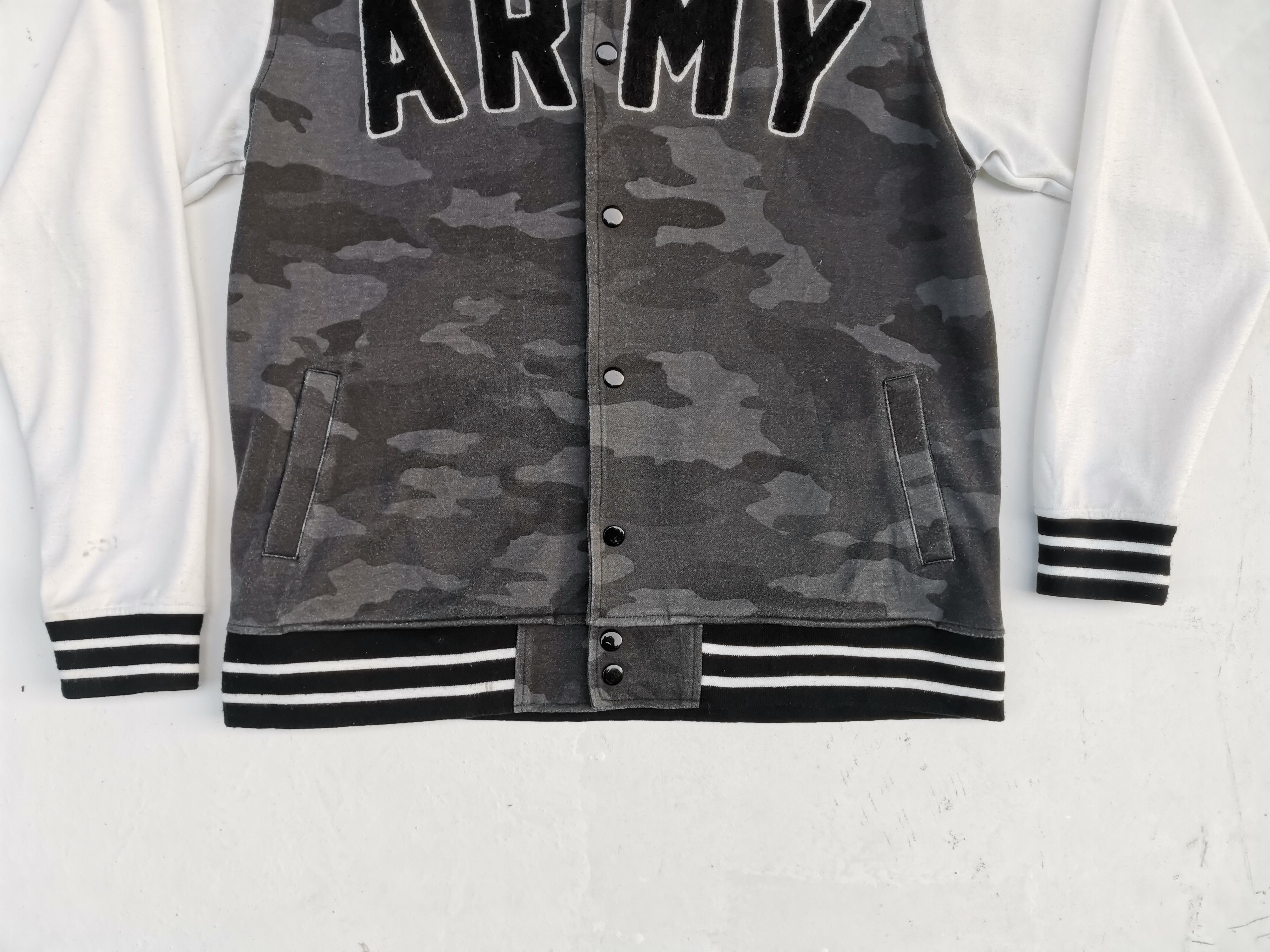 Other Rare!!! Army S.A.F.F Big Logo Hoodie Varsity Jacket Size US M / EU 48-50 / 2 - 7 Thumbnail