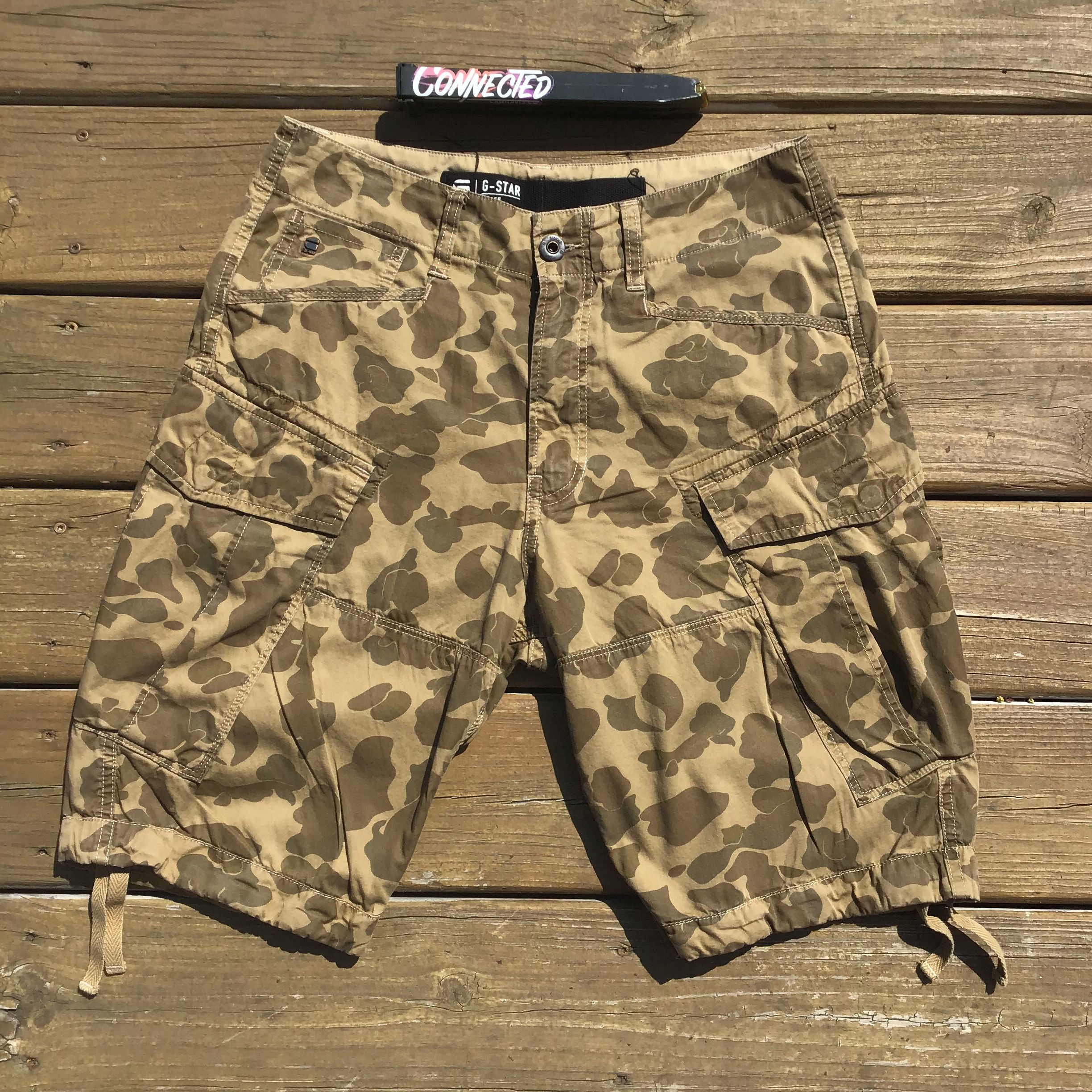 G Star Raw Camo Shorts Bottoms