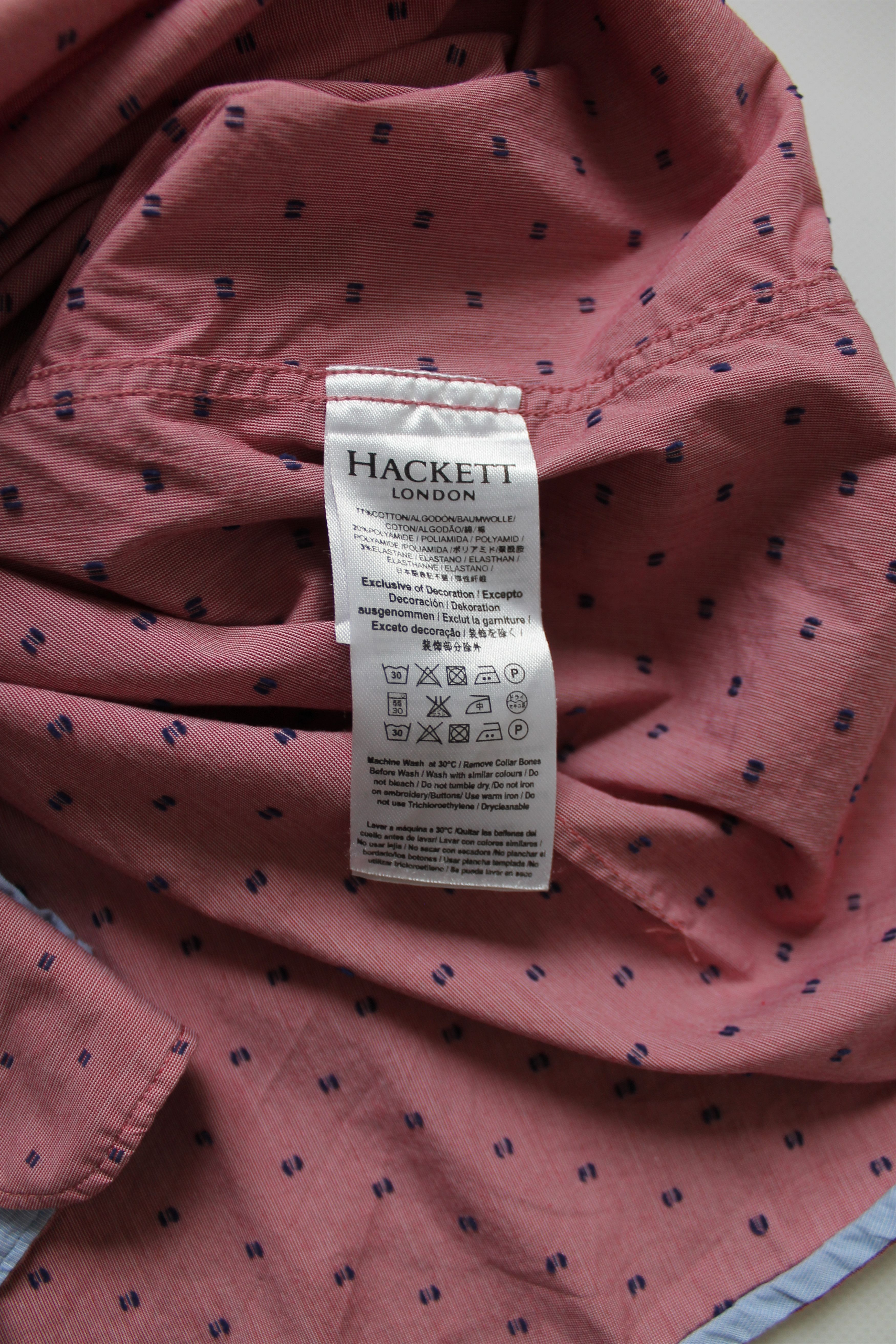 Hackett Hackett LONDON Shirt Long Sleeve Size US XL / EU 56 / 4 - 10 Thumbnail