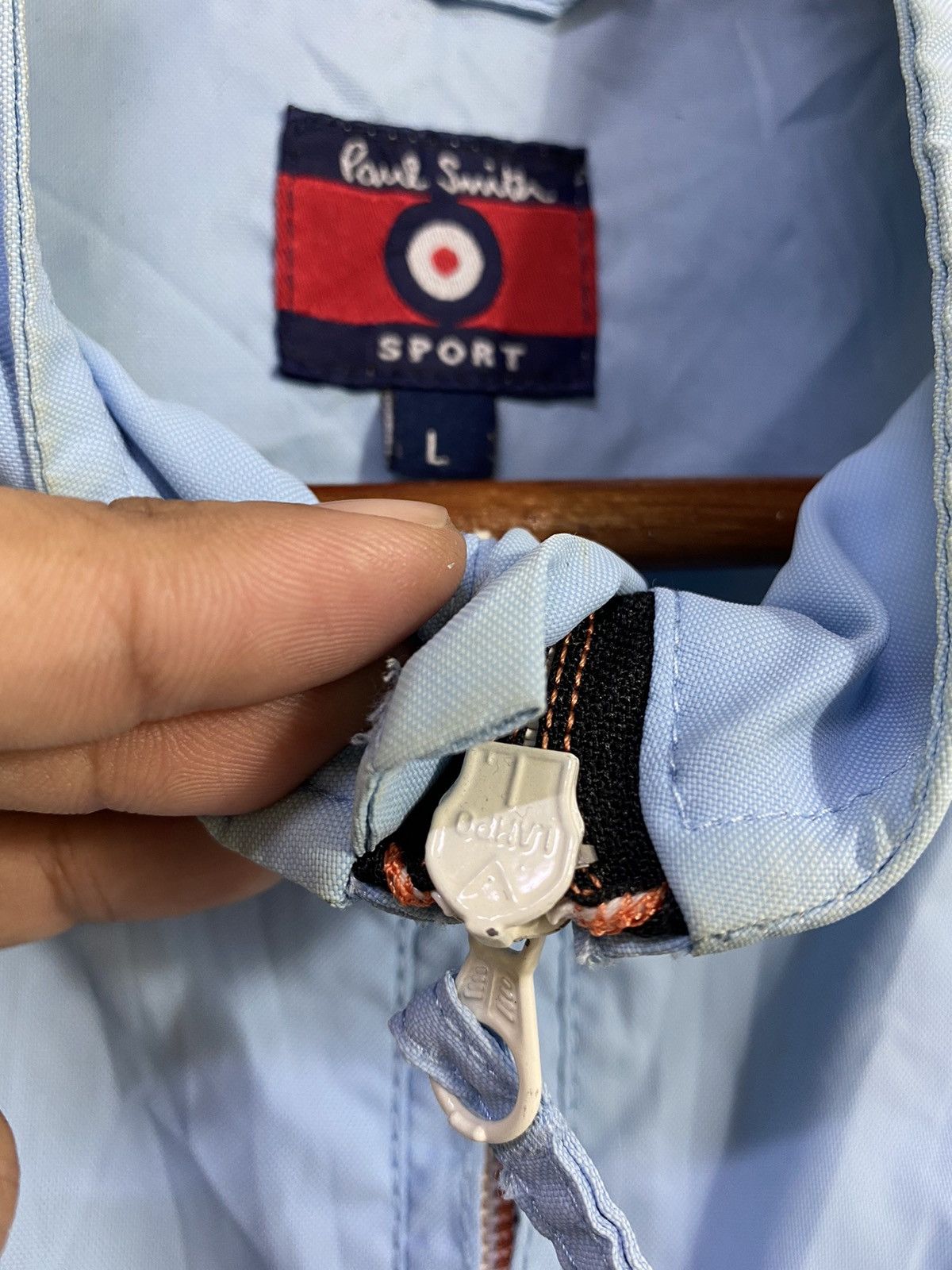 Paul Smith Paul Smith Mod Windbreaker Jacket Light Color Design Size US L / EU 52-54 / 3 - 4 Thumbnail