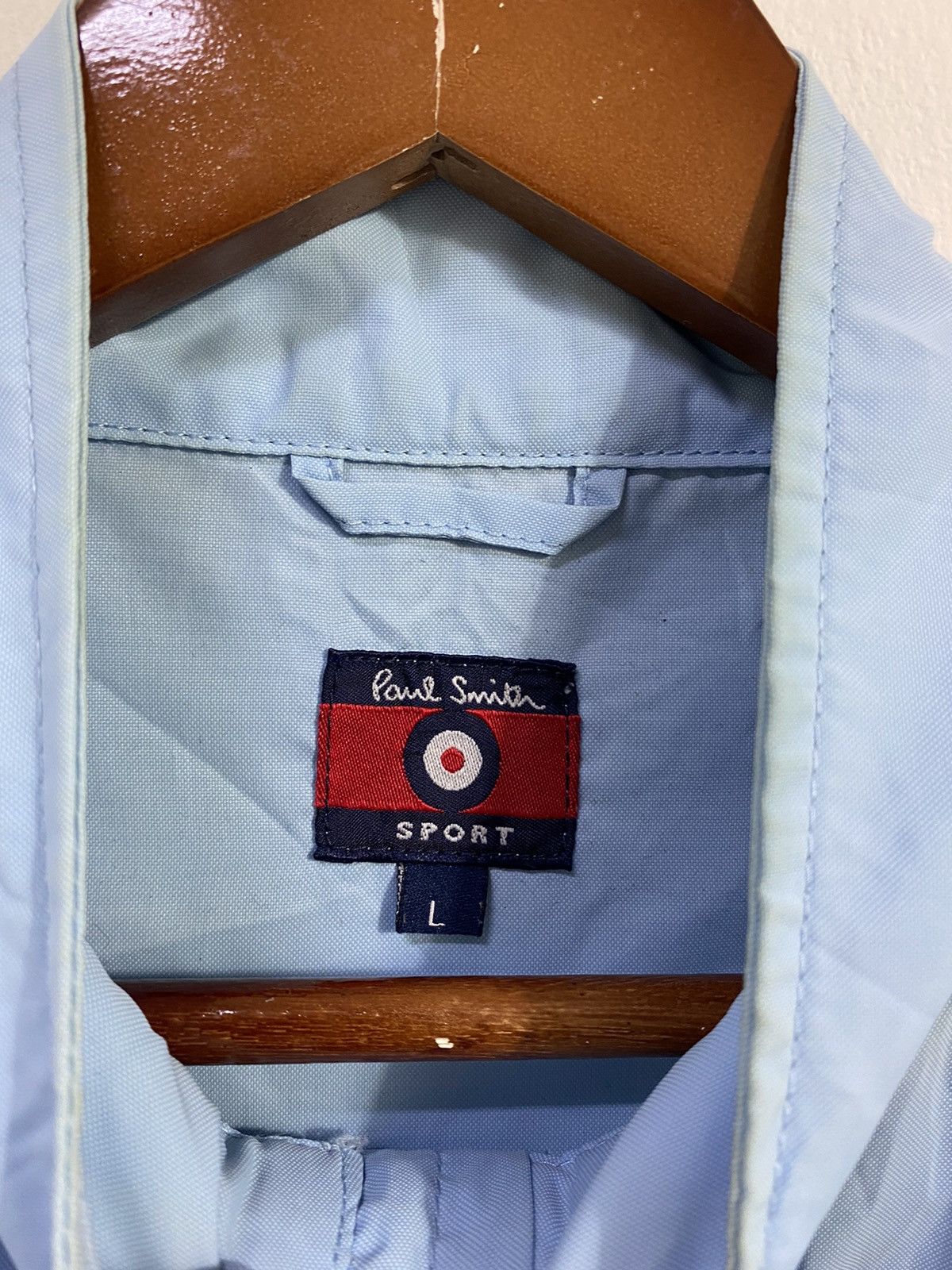 Paul Smith Paul Smith Mod Windbreaker Jacket Light Color Design Size US L / EU 52-54 / 3 - 3 Thumbnail