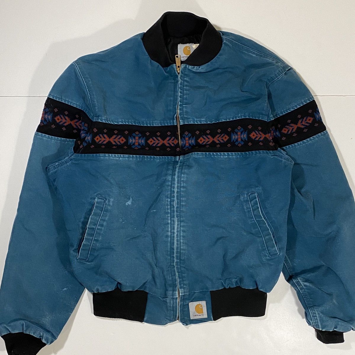 Vintage Carhartt Aztec Jacket deals Navajo 90s