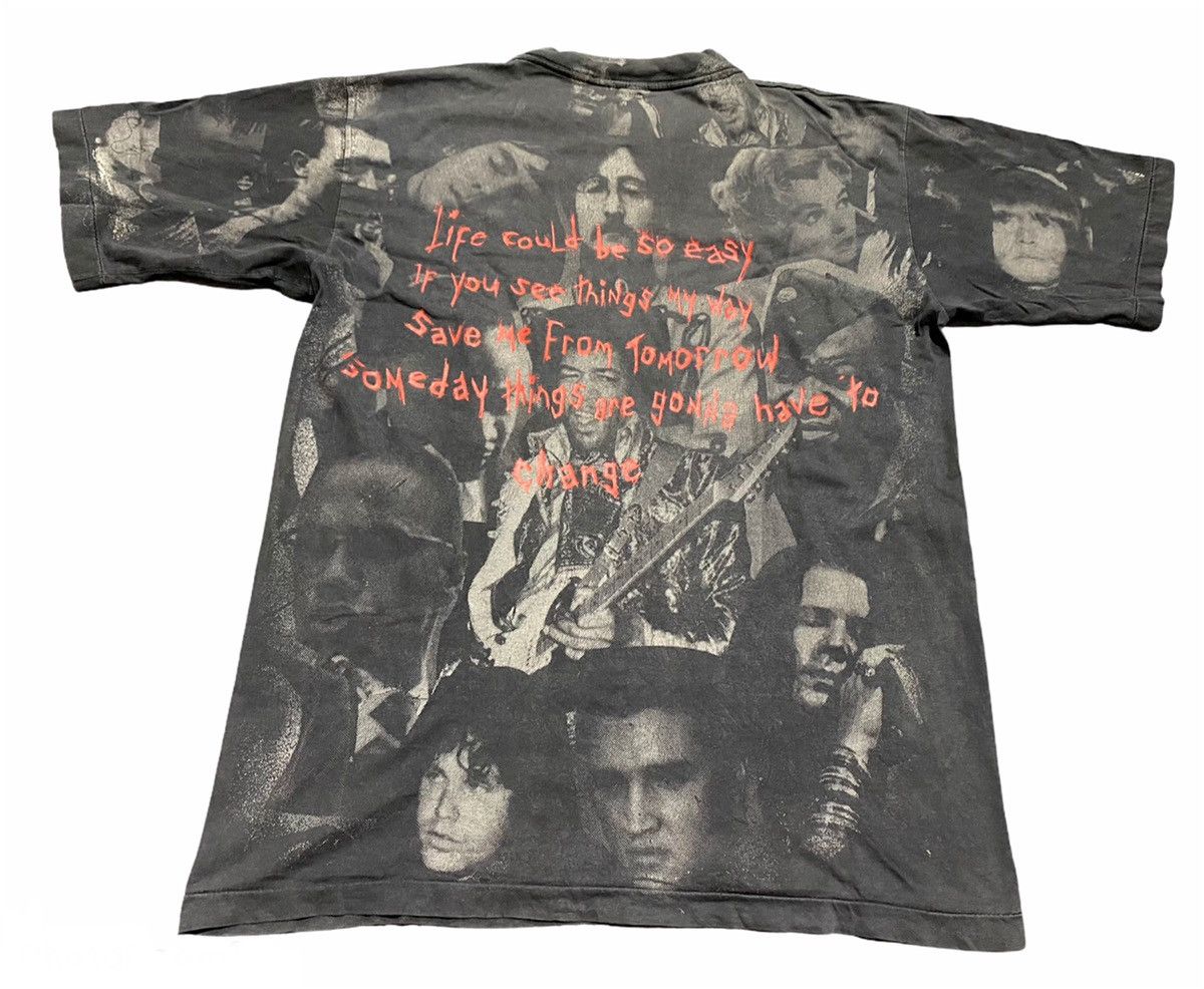 Band Tees VINTAGE LEGENDS FULL PRINT MALCOLM X ELVIS, KURT COBAIN ETC Size US L / EU 52-54 / 3 - 2 Thumbnail