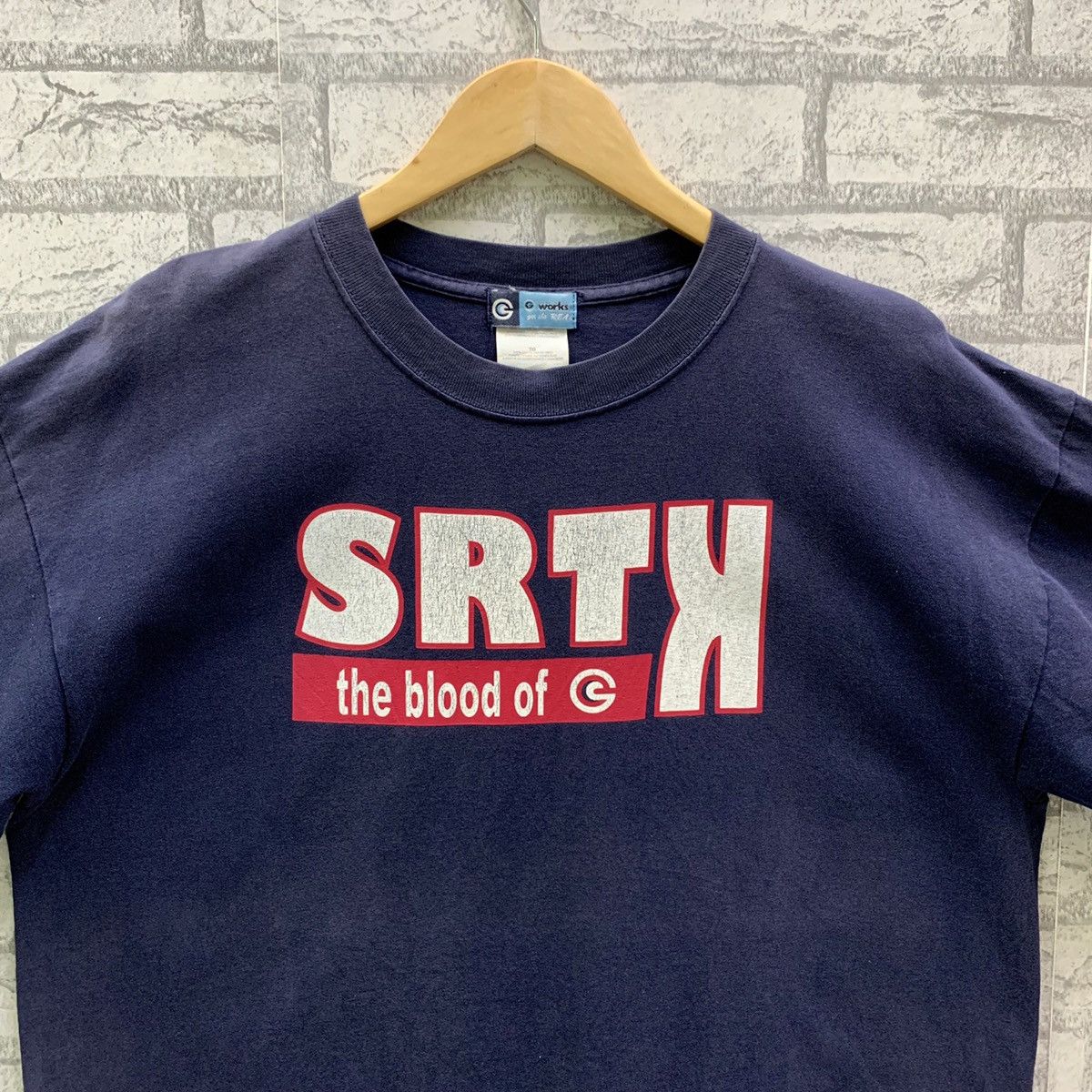 Vintage Vintage G Works Get The Real SRTK The Blood Of G T-shirts Size US XL / EU 56 / 4 - 3 Thumbnail