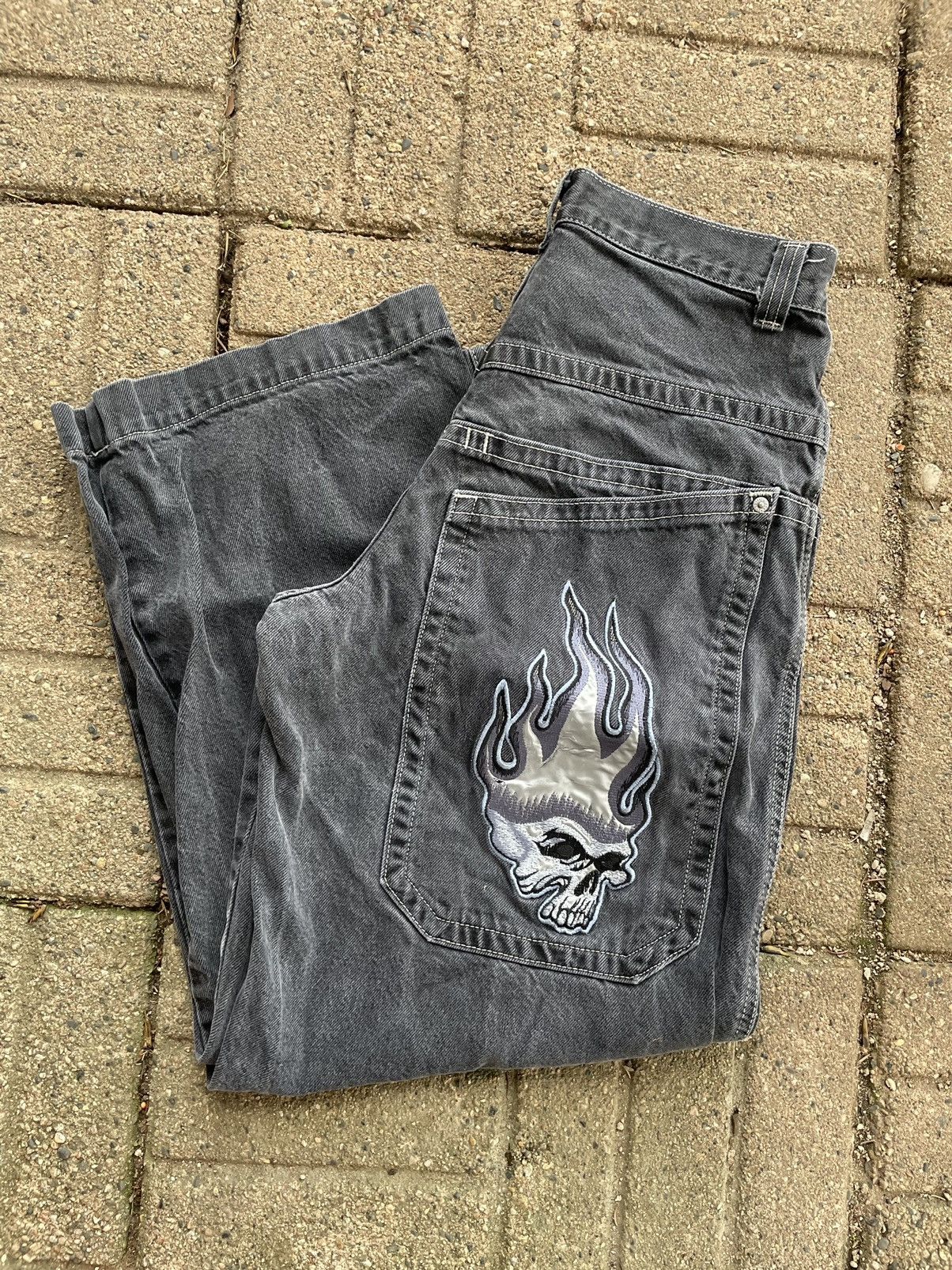 JNCO × Vintage Jnco jeans Skull Denim X vintage x Rare x bundle 