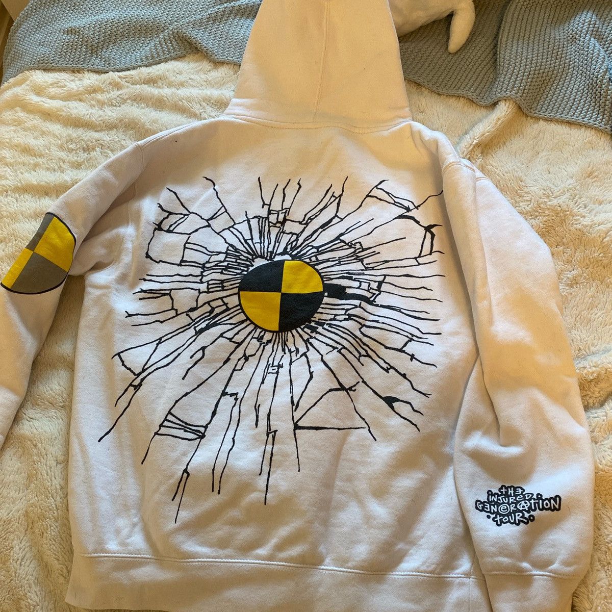 ASAP rocky injured generation tour nuts n bolts hoodie Tops