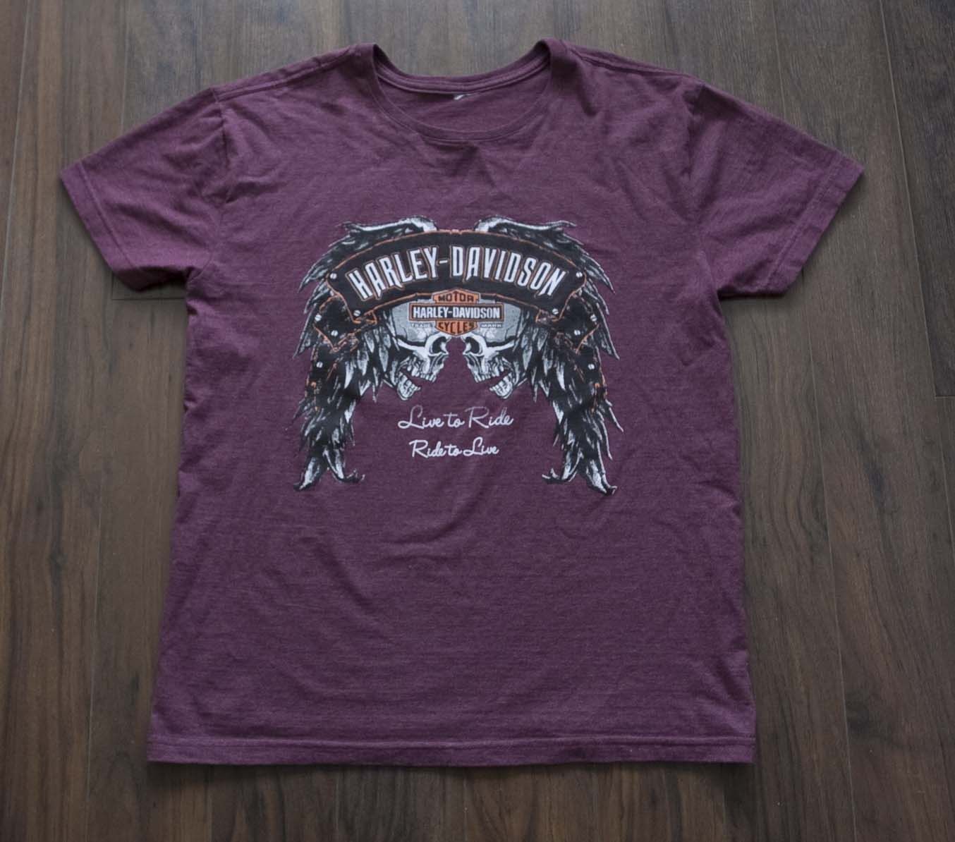 Harley Davidson Harley Davidson T Shirt Live to Ride Size L Size US L / EU 52-54 / 3 - 1 Thumbnail