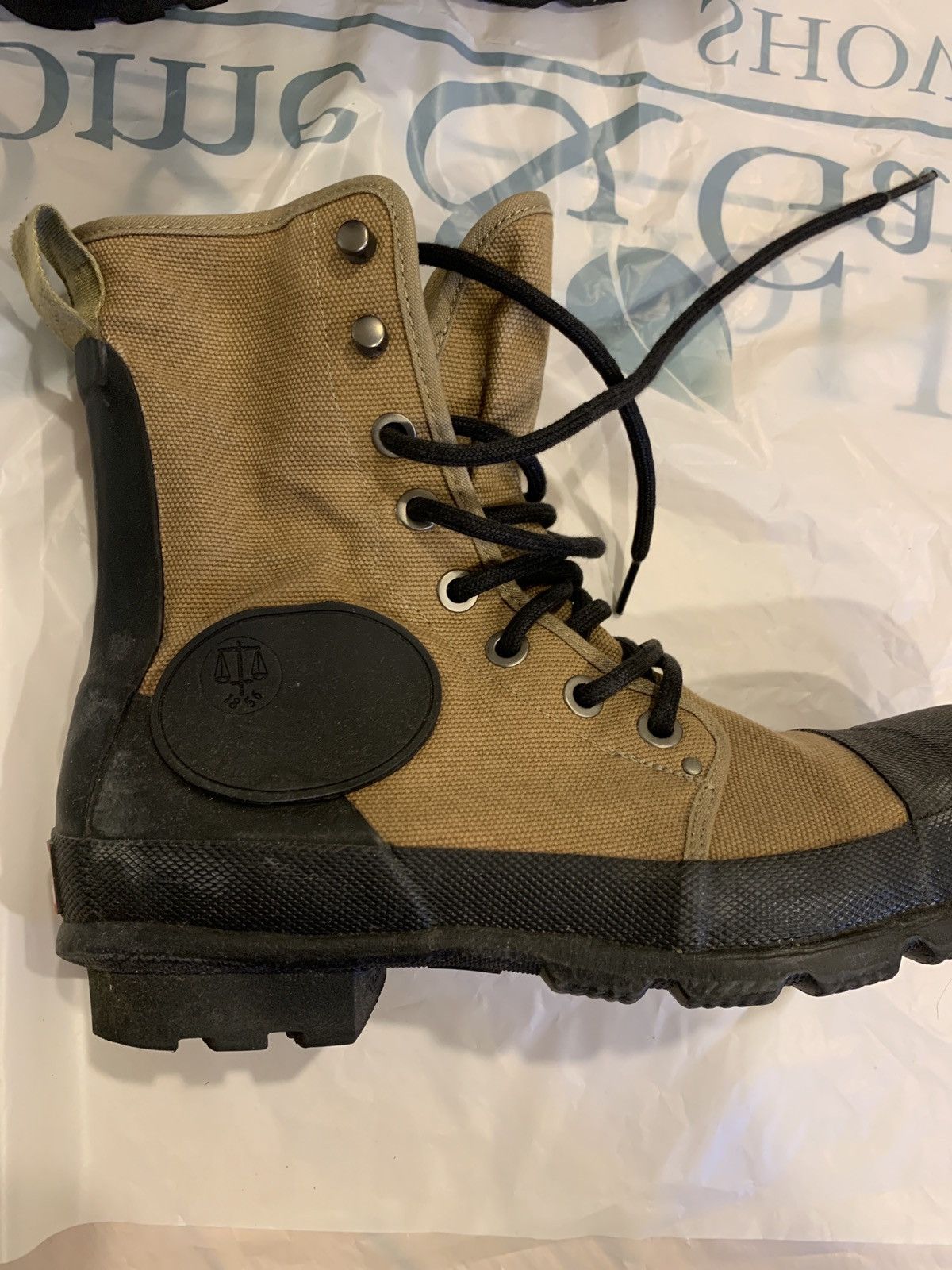 Hunter Hunter waterproof Lace-Up boots Size US 9.5 / EU 42-43 - 3 Thumbnail