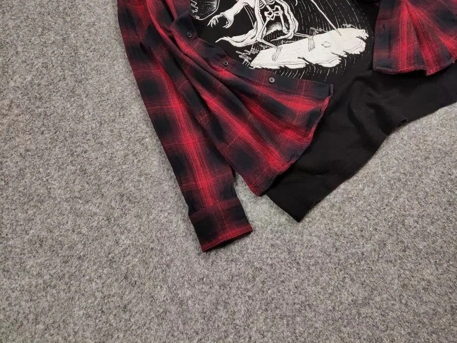 Flannel Vintage Flannel Shirt Travis Scott Style Size US M / EU 48-50 / 2 - 6 Thumbnail