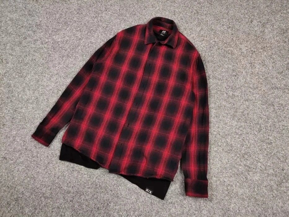 Flannel Vintage Flannel Shirt Travis Scott Style Size US M / EU 48-50 / 2 - 12 Thumbnail