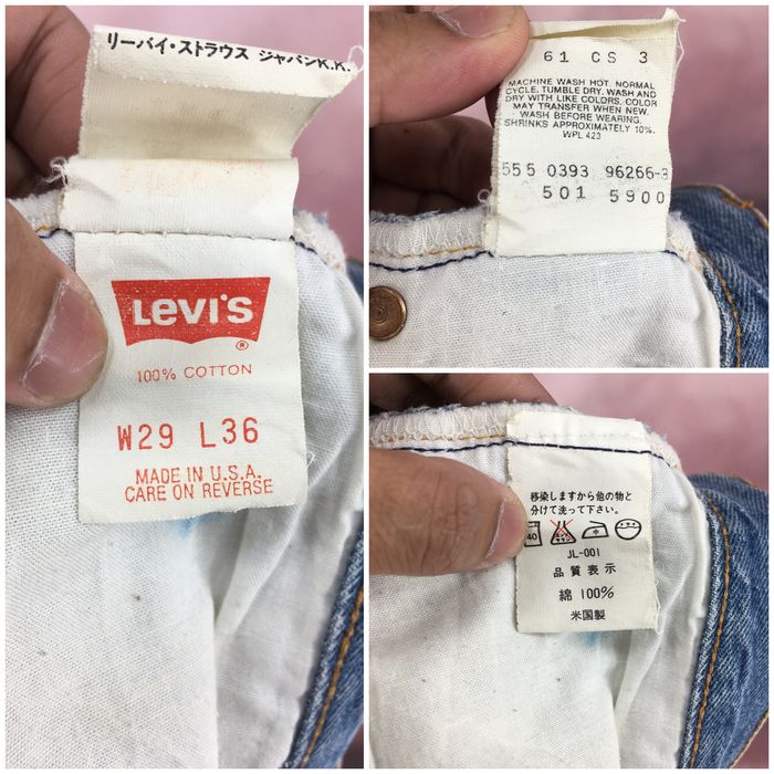Levi's Waist 28 inch Vintage Levi's 501 Jeans Made In USA | Grailed