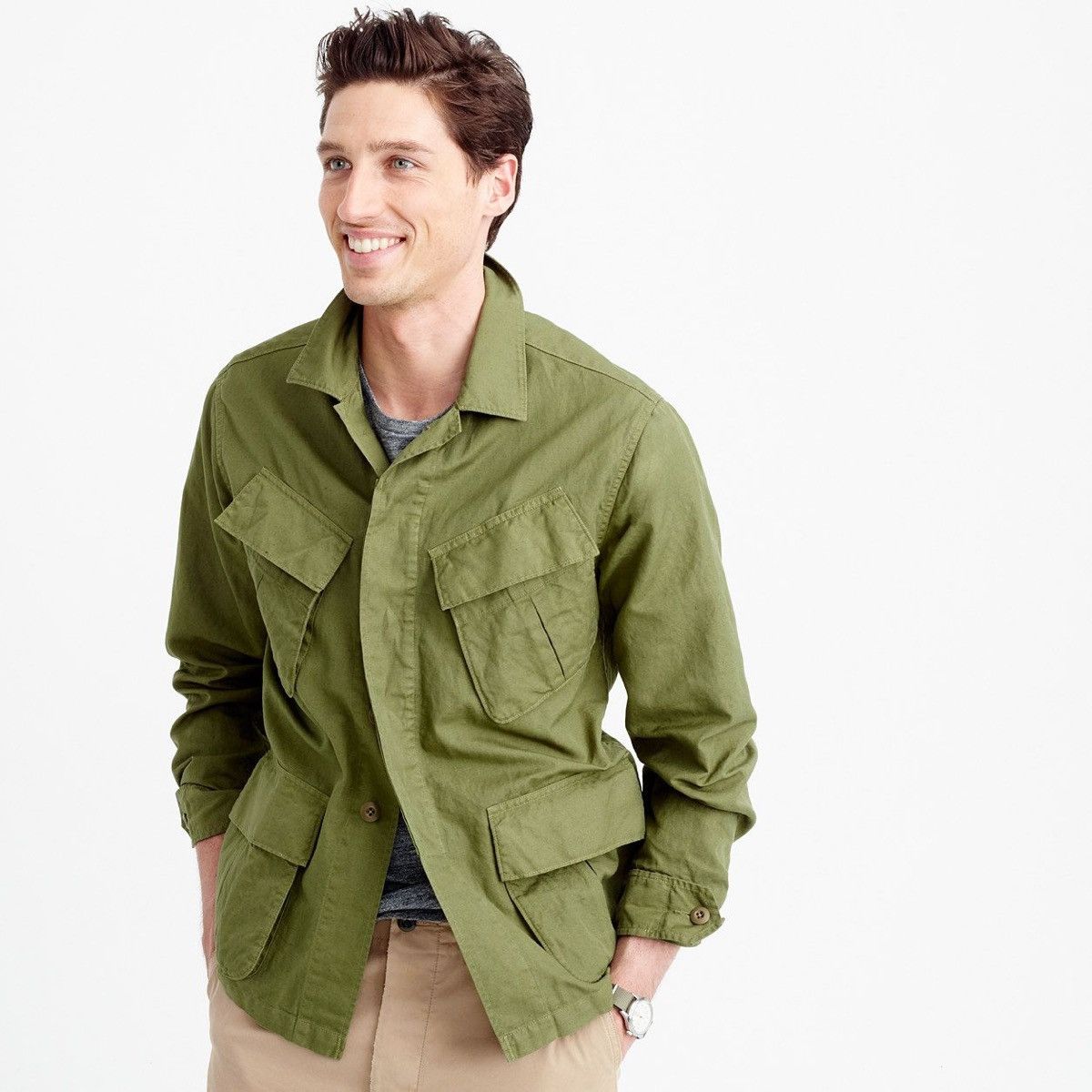 Wallace Barnes Wallace Barnes Military jungle Jacket Grailed