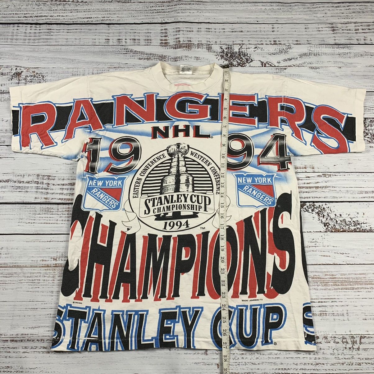 Vintage Vintage New York rangers Stanley cup magic Johnson t shirt Size US L / EU 52-54 / 3 - 2 Preview