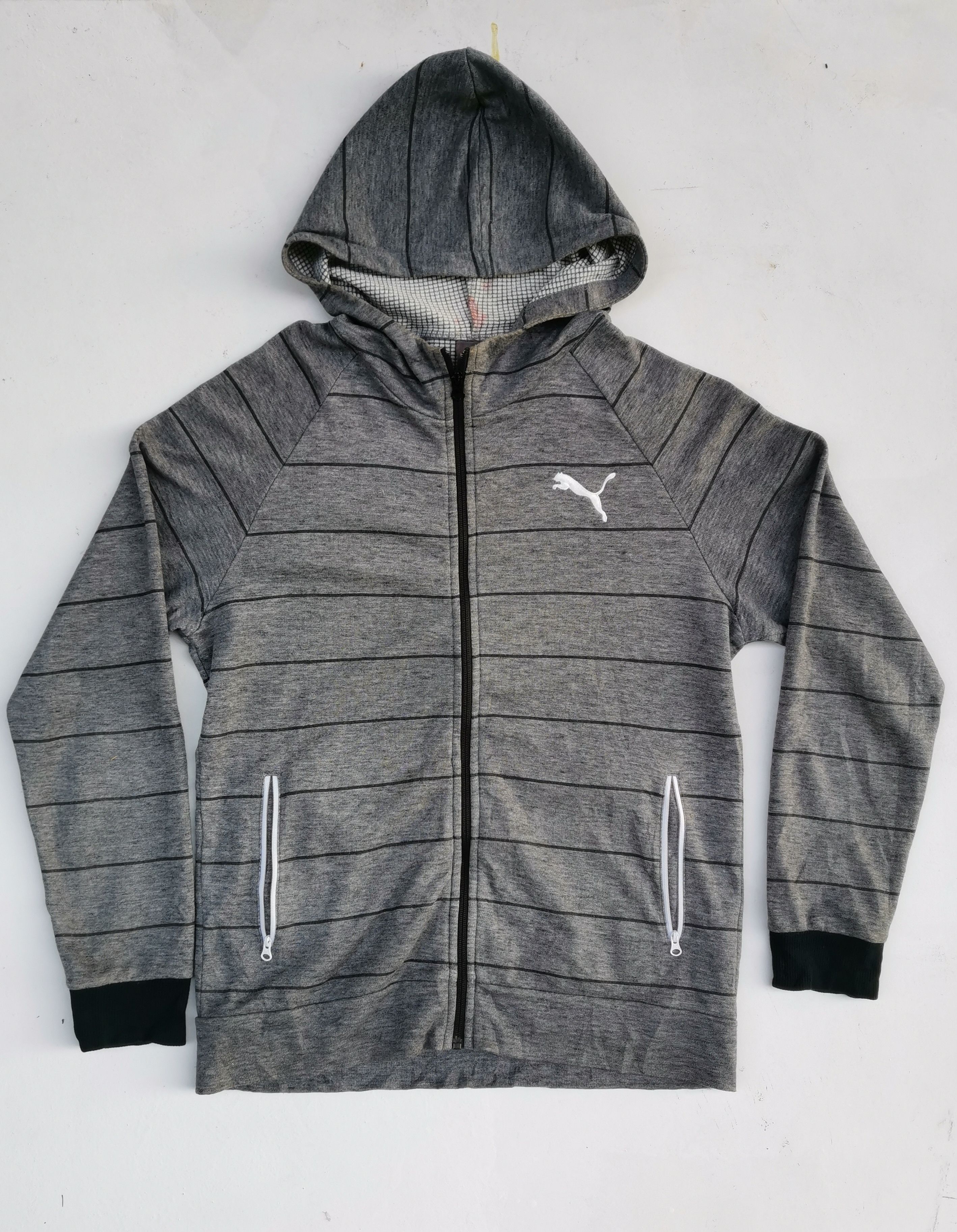Puma Puma Embroidered Small Logo Zipper Hoodie Sweatshirt Size US XXL / EU 58 / 5 - 1 Thumbnail