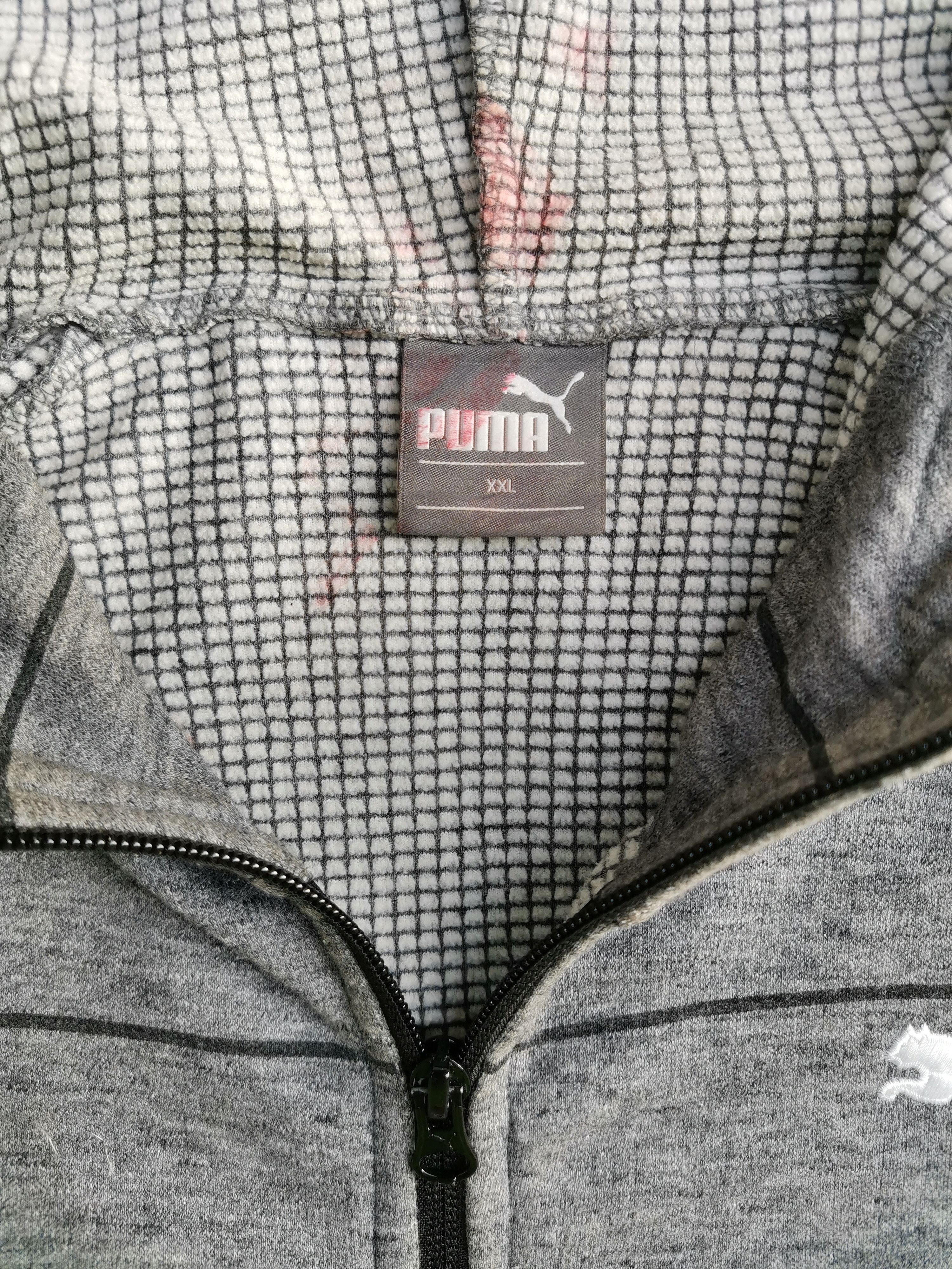 Puma Puma Embroidered Small Logo Zipper Hoodie Sweatshirt Size US XXL / EU 58 / 5 - 7 Thumbnail