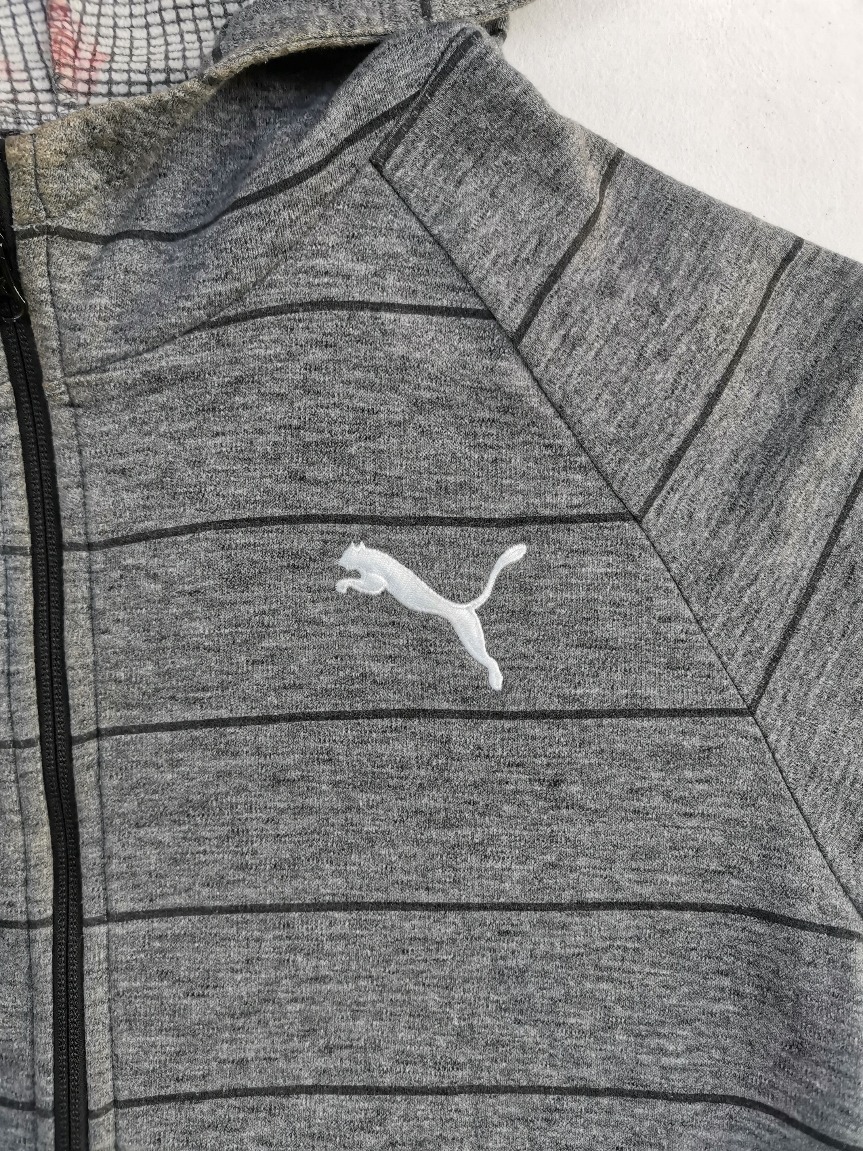 Puma Puma Embroidered Small Logo Zipper Hoodie Sweatshirt Size US XXL / EU 58 / 5 - 11 Thumbnail