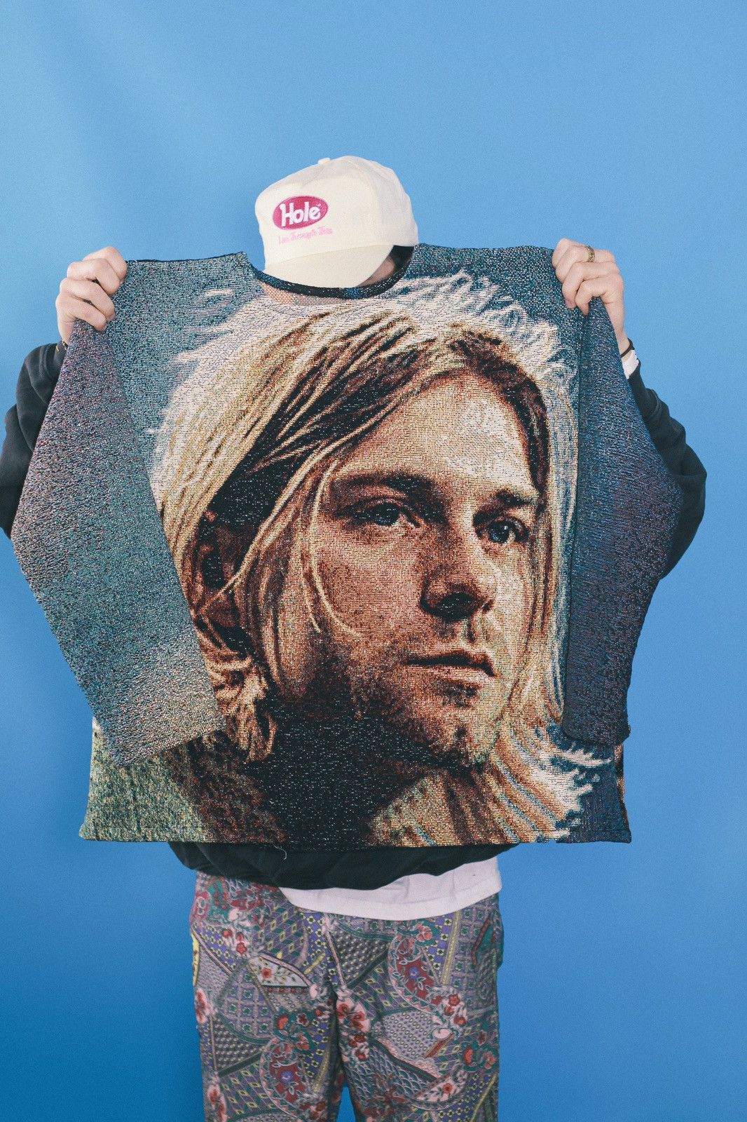 Nirvana Kurt Cobain Nirvana Custom tapestry Sweater Live MTV Size US L / EU 52-54 / 3 - 1 Thumbnail