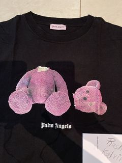 Palm Angels Black Kill The Bear T-Shirt Palm Angels