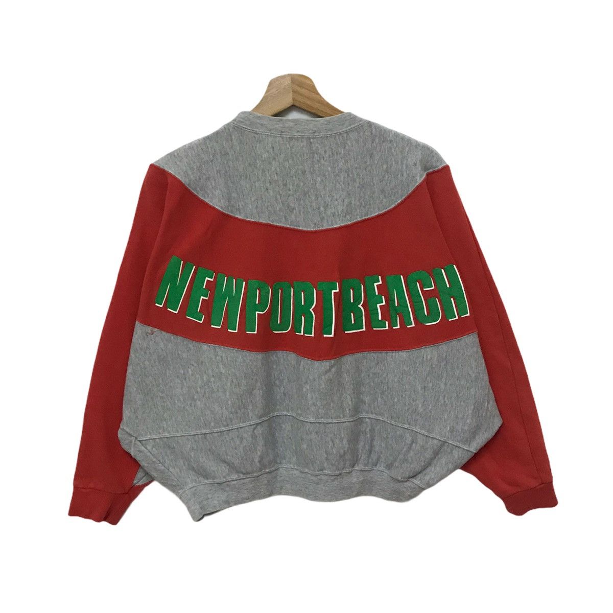 Japanese Brand Newport Beach Sweatshirt Big Logo Multicolor Size US L / EU 52-54 / 3 - 1 Thumbnail