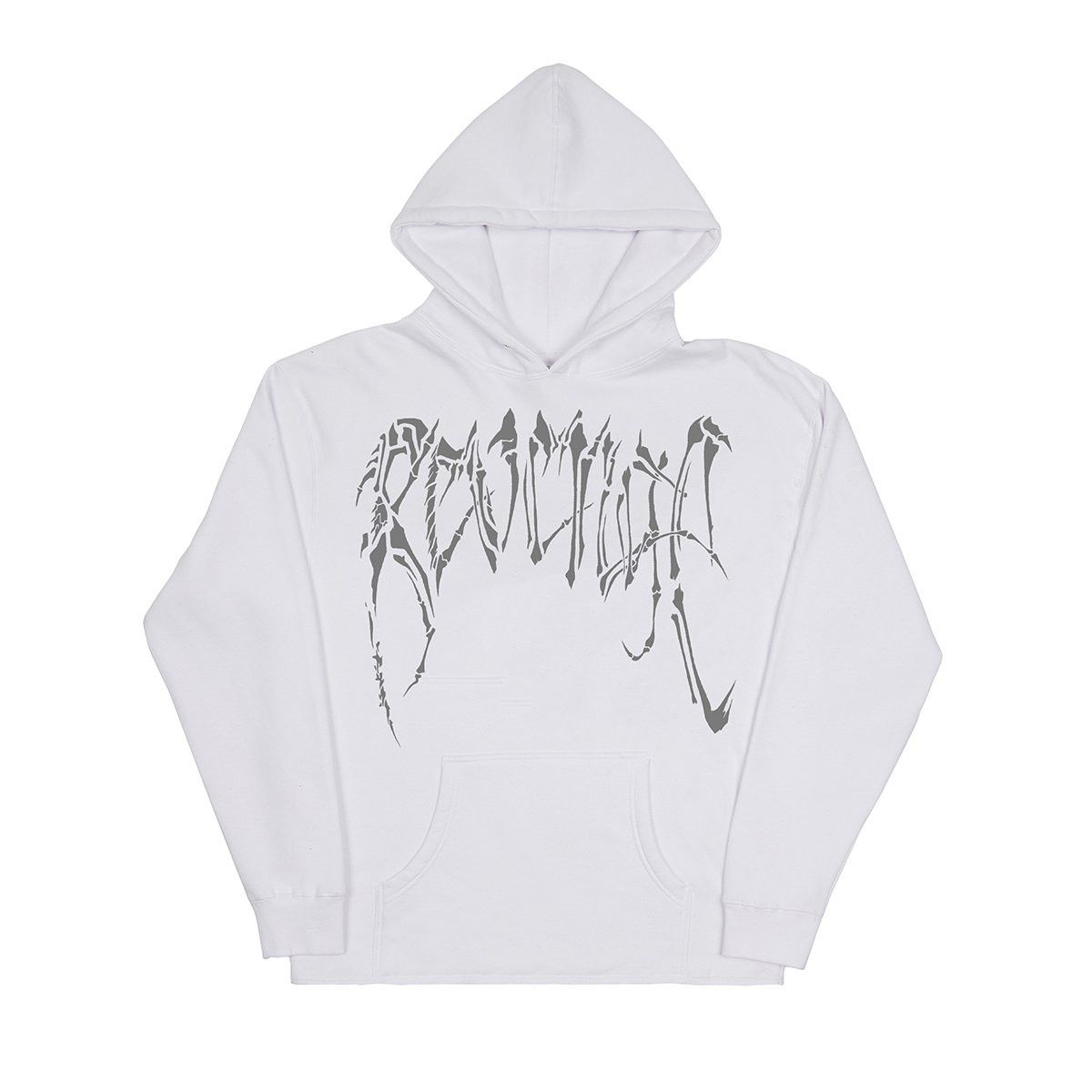 White shop revenge hoodie