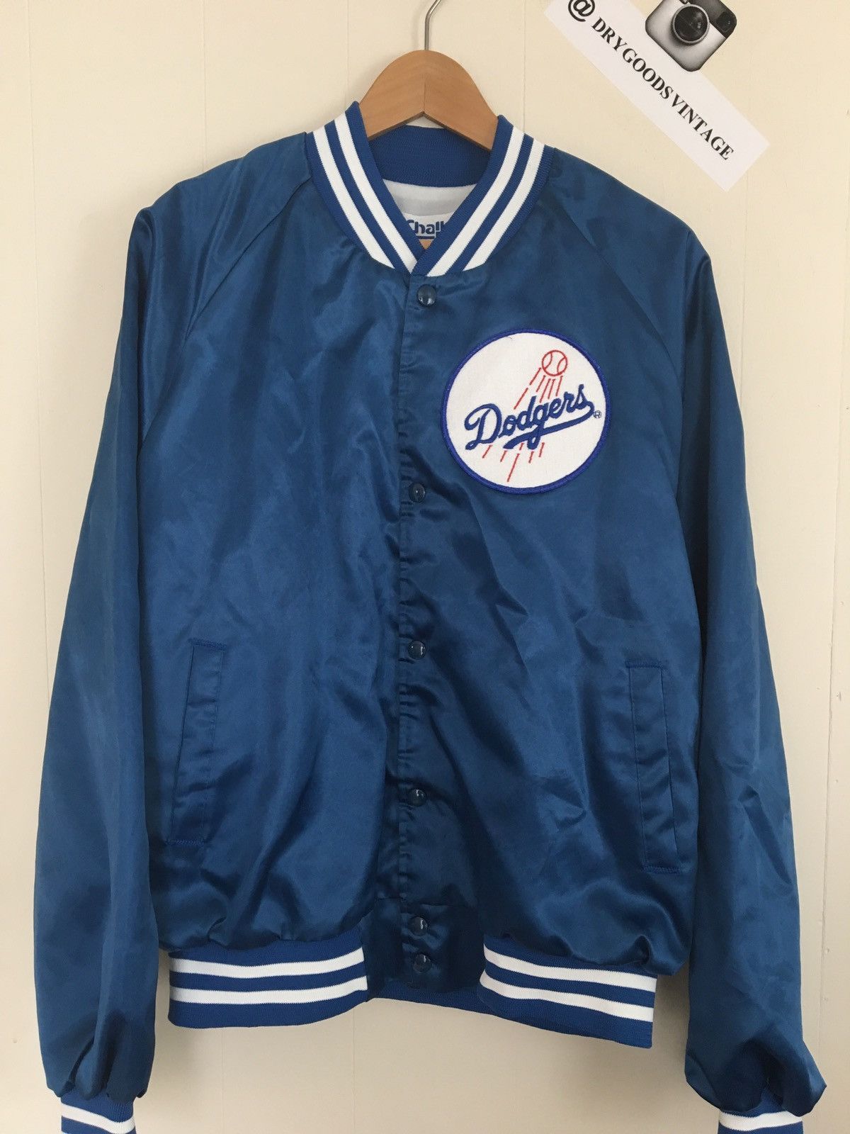 VTG Chalk Line MLB Los Angeles Dodgers Satin Jacket – Yesterday's Fits