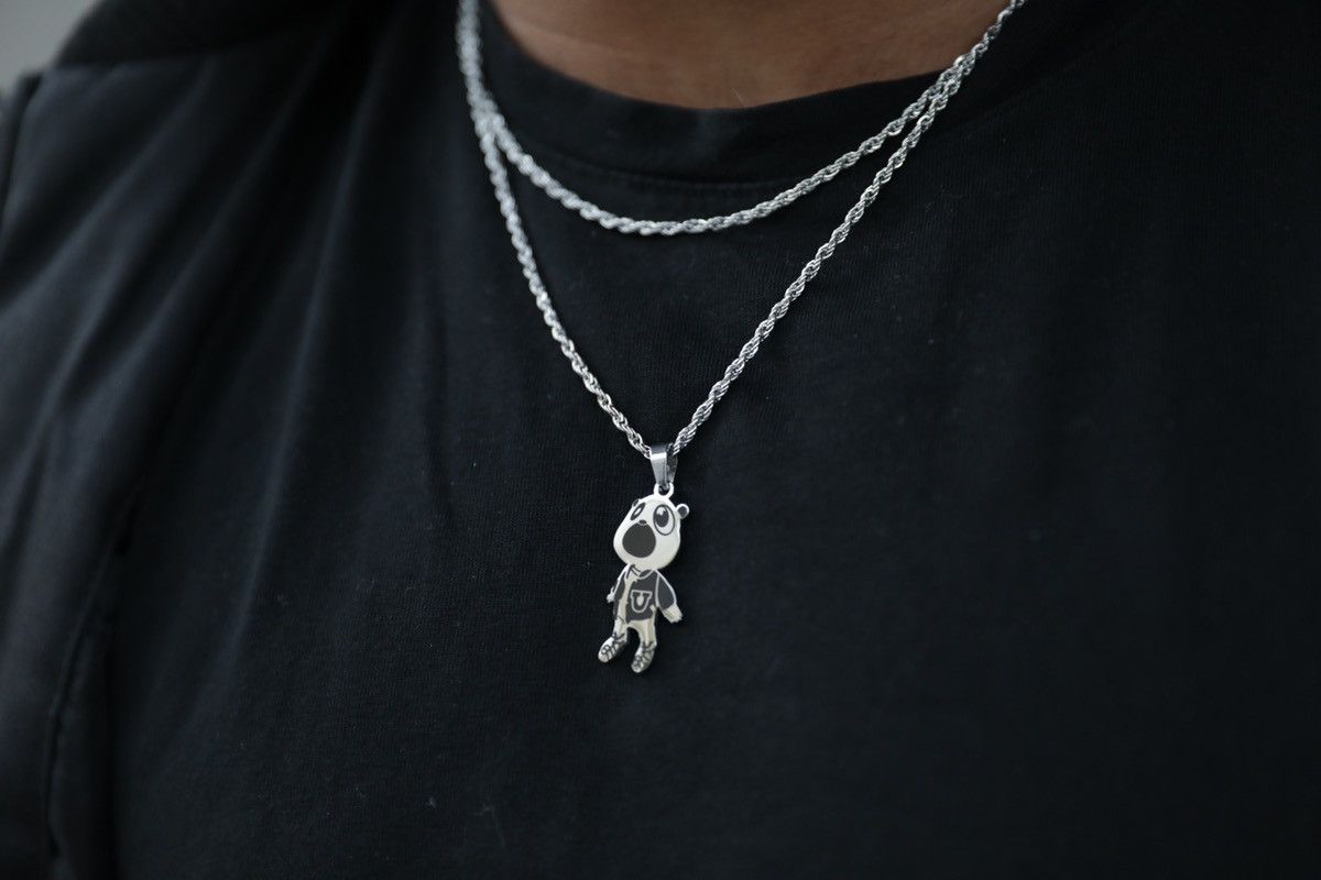 Jewelry The graduation bear pendant Kanye necklace Size ONE SIZE - 5 Thumbnail