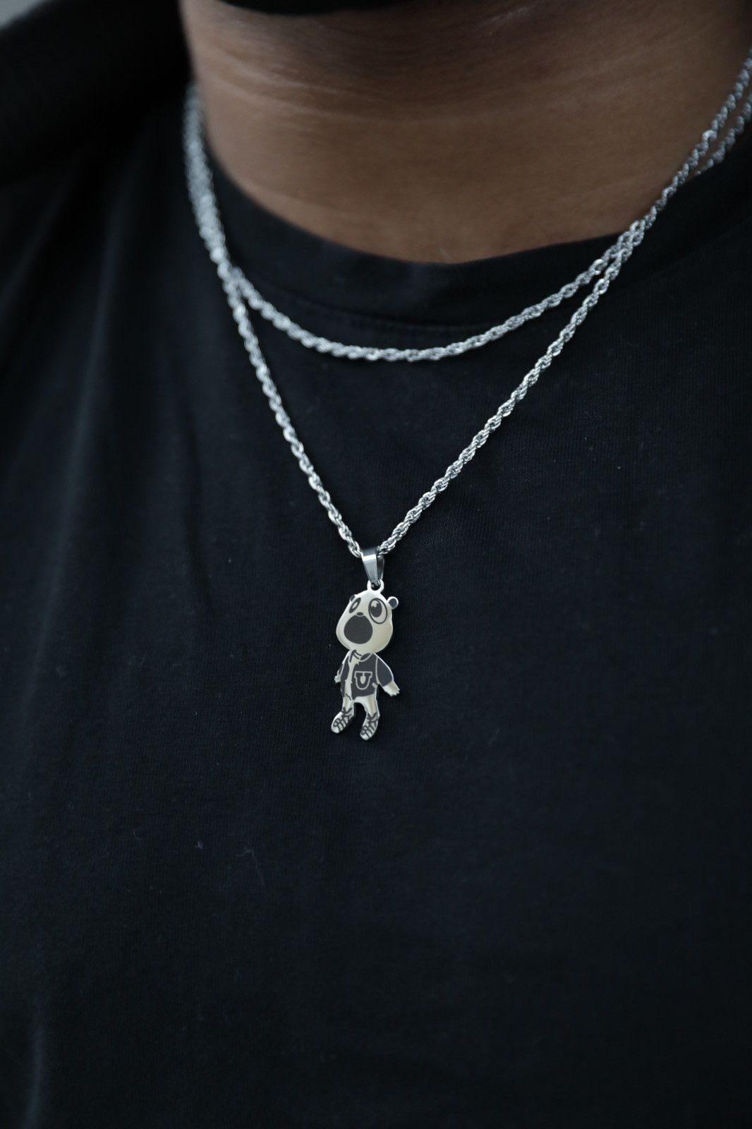 Jewelry The graduation bear pendant Kanye necklace Size ONE SIZE - 4 Thumbnail