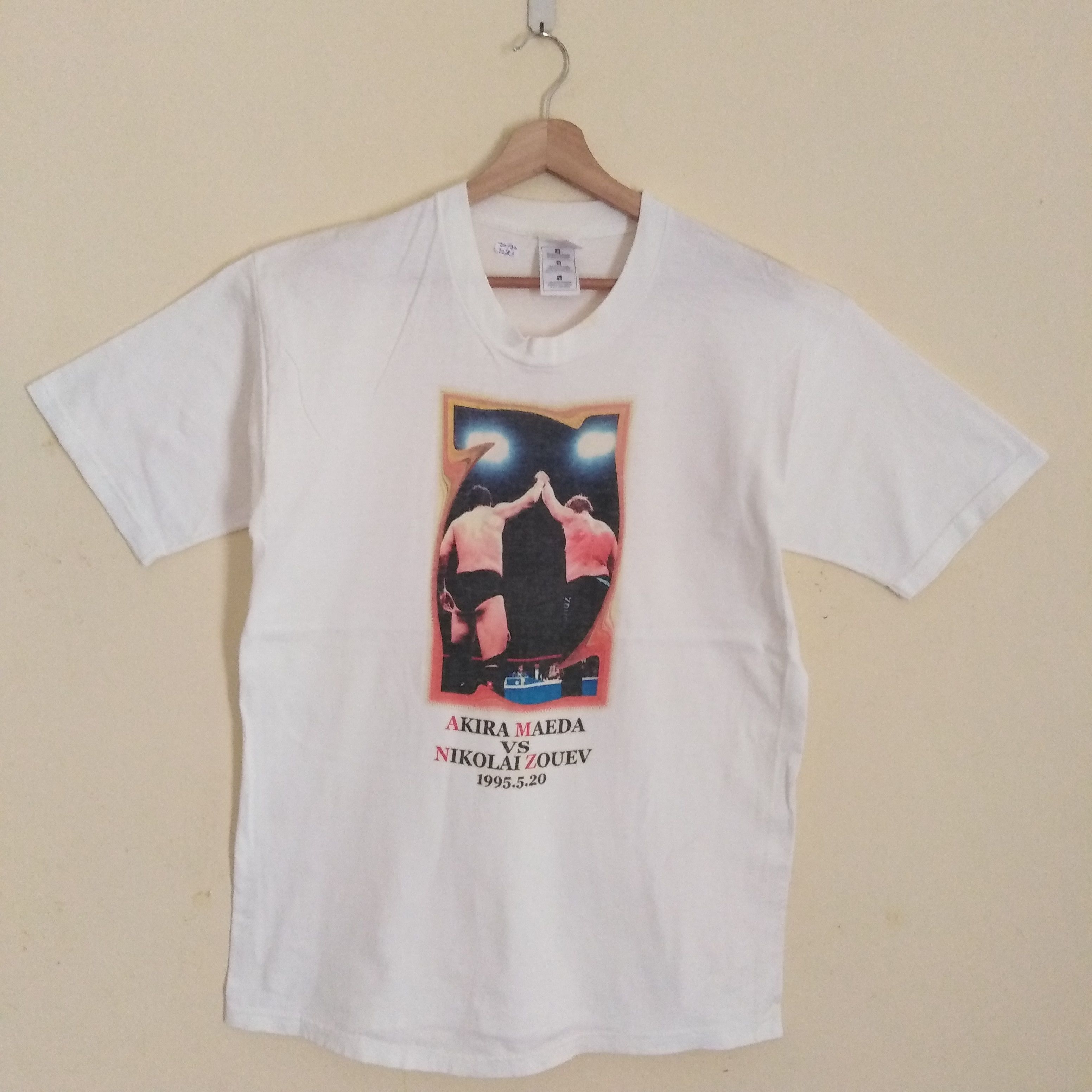 Akira Maeda VS Nikolai Zouev Wrestling Tshirt