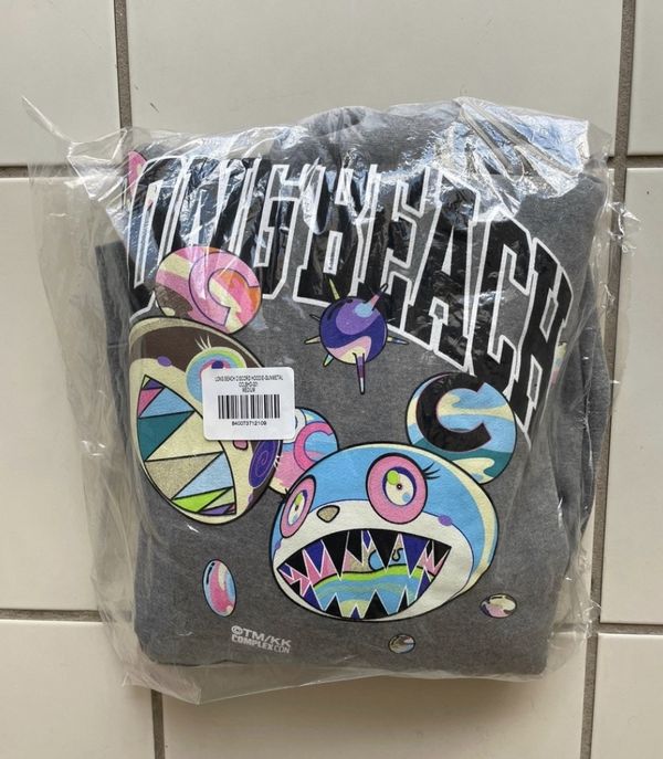 Takashi Murakami ComplexCon Long Beach Discord Tee Heather Grey