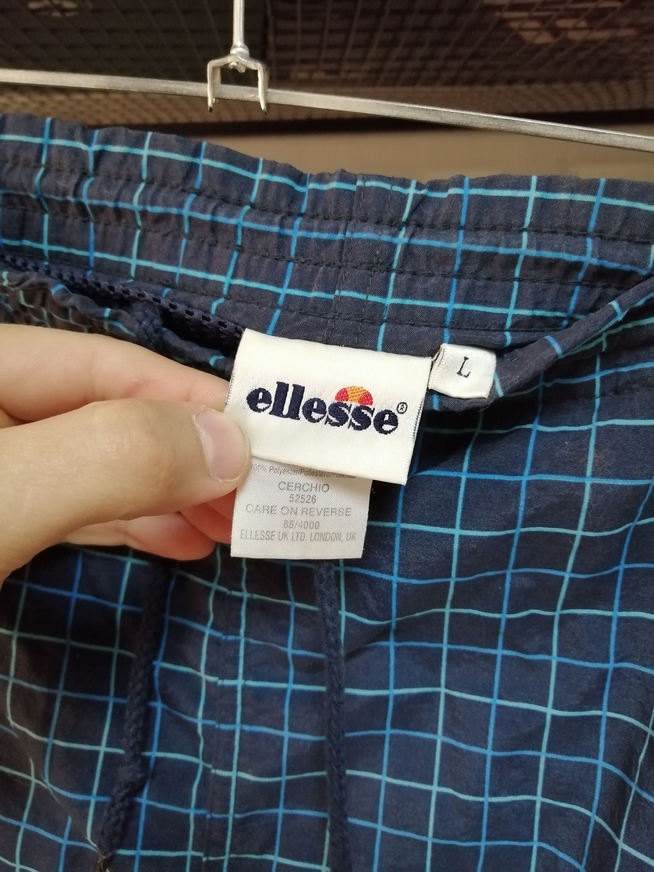 Ellesse × Vintage Ellesse 'Cerchio' vintage 90s shorts Size US 36 / EU 52 - 3 Thumbnail