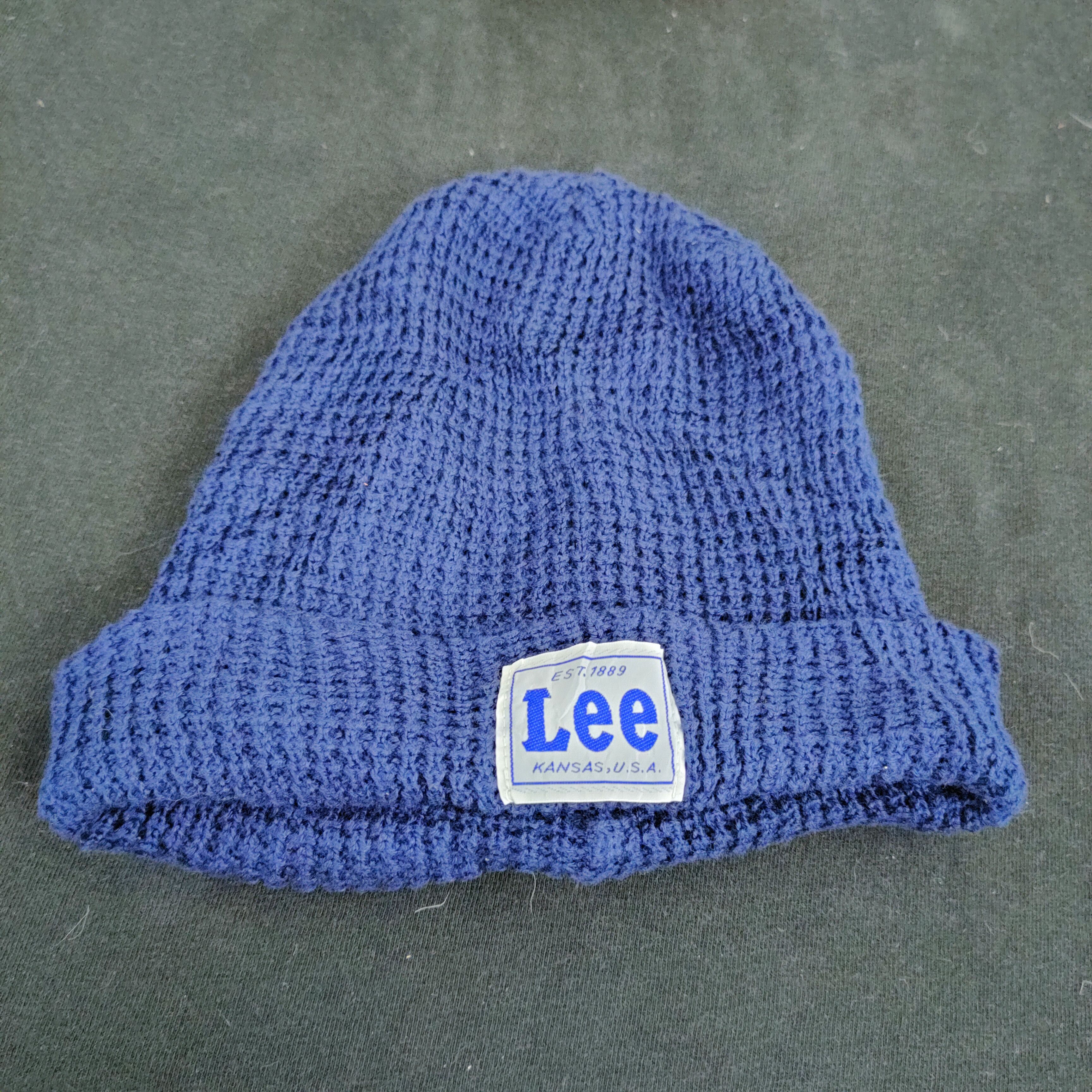 Lee × Vintage 💥 BESTOFFER 💥 LEE BEANIE HAT Size ONE SIZE - 4 Thumbnail