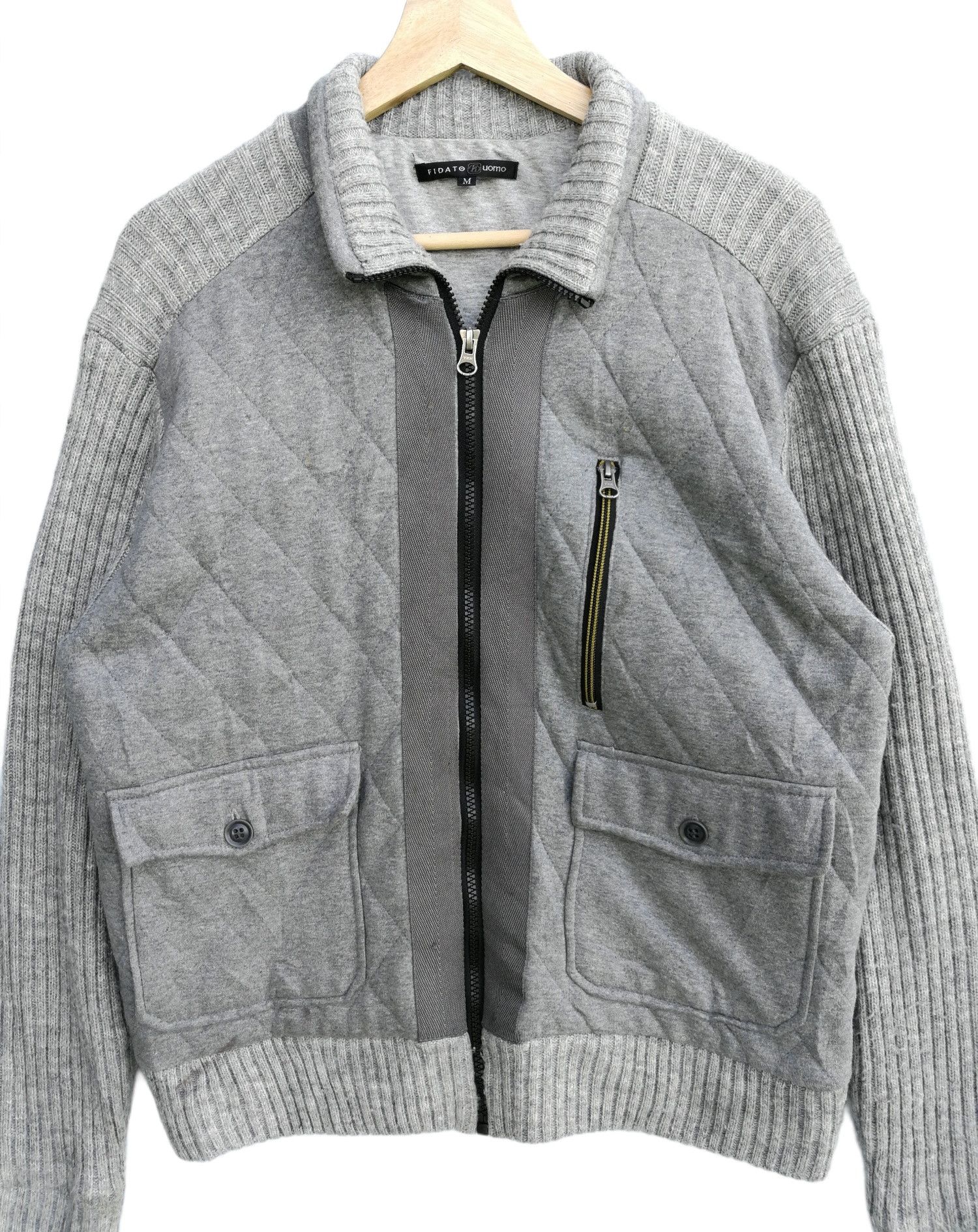 Japanese Brand Fidato Uomo Fullzip Jacket Size M Size US M / EU 48-50 / 2 - 5 Thumbnail