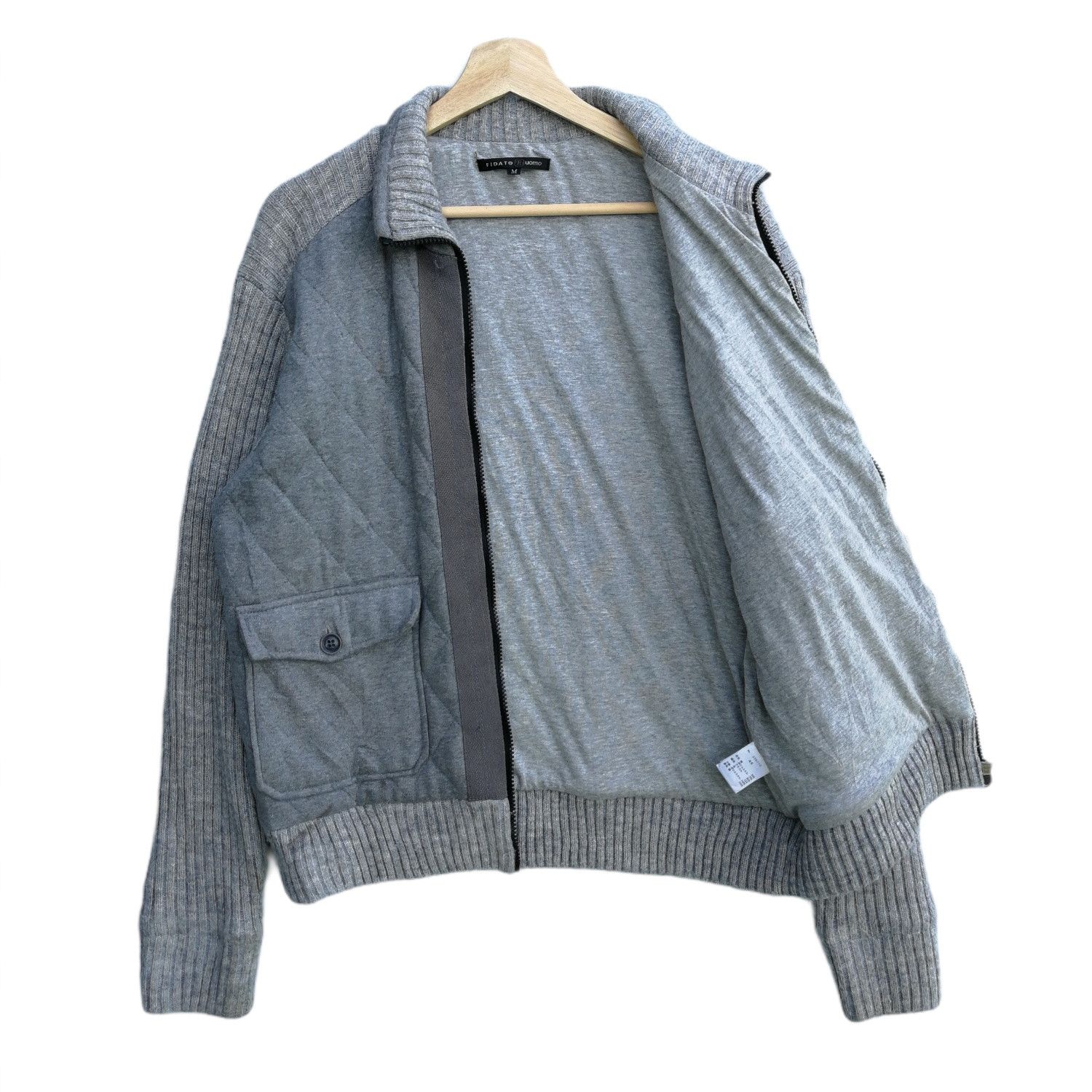 Japanese Brand Fidato Uomo Fullzip Jacket Size M Size US M / EU 48-50 / 2 - 3 Thumbnail