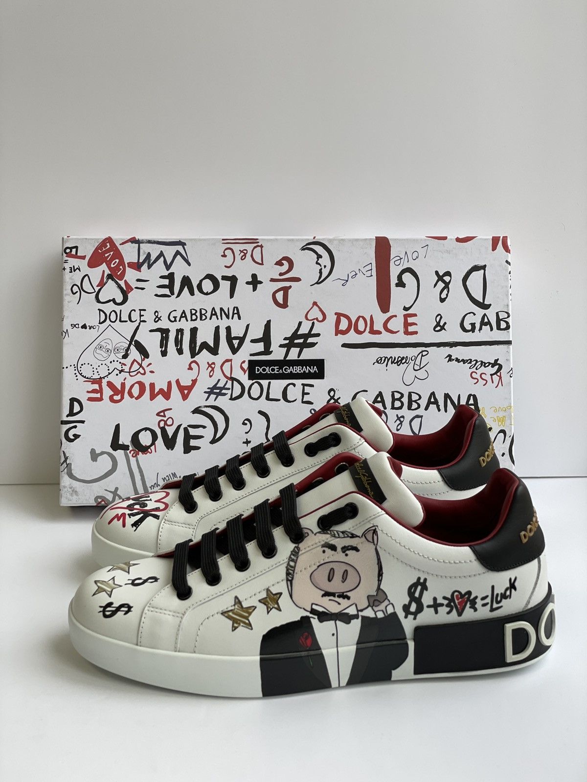 Dolce gabbana pig sneakers store