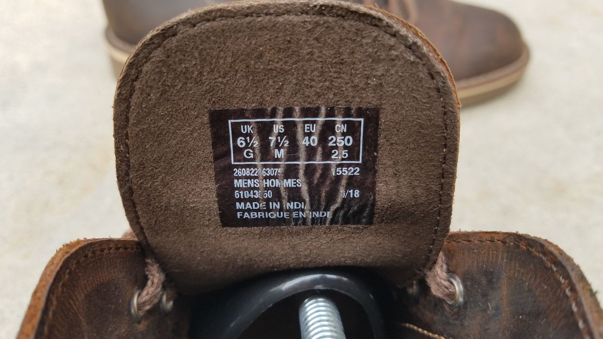 clarks bushacre 2 dark brown