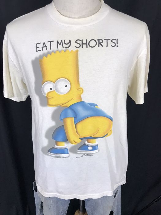 Vintage Vintage 1997 Bart Simpson Eat My Short | Grailed