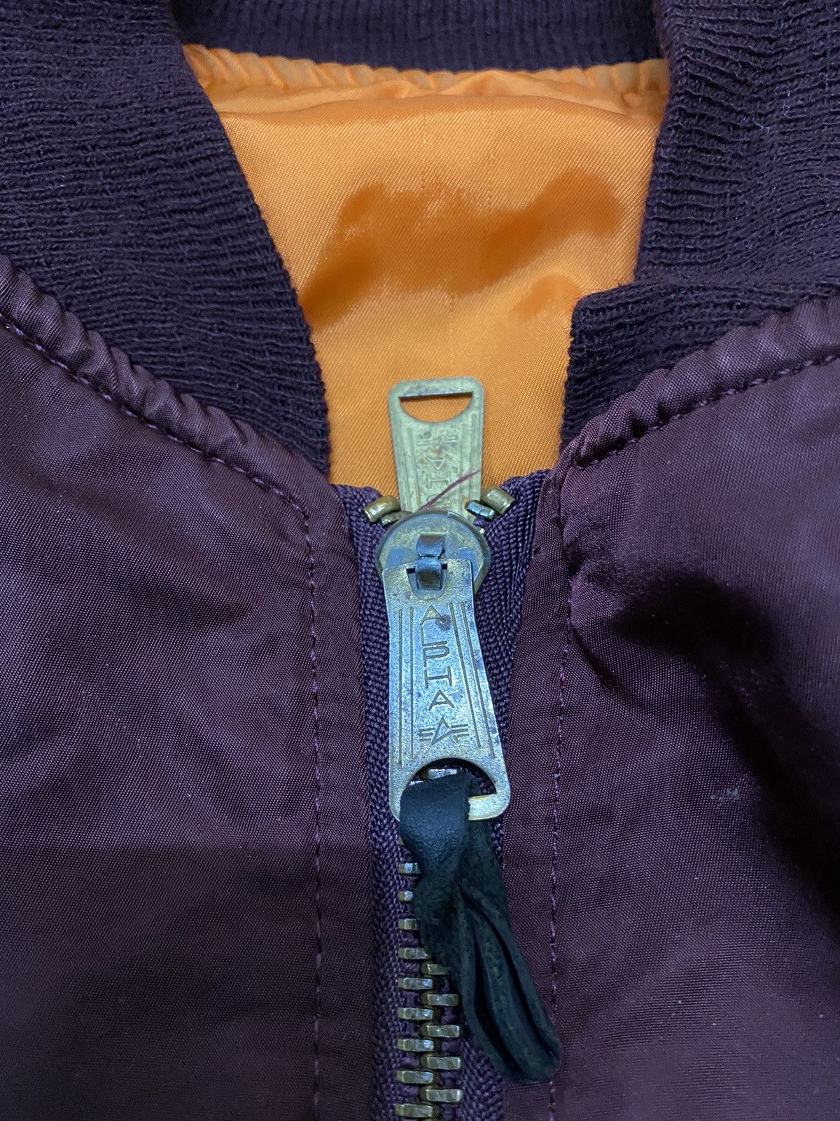 Alpha Industries Vintage 90’s Alpha Industries MA-1 Bomber Jacket Riversible Size US M / EU 48-50 / 2 - 4 Thumbnail